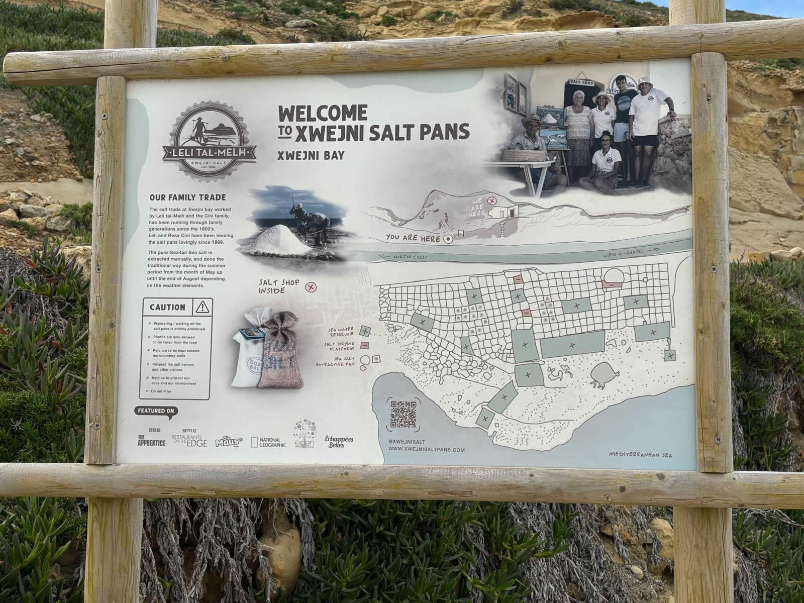 Xwejni Salt Pans Gozo