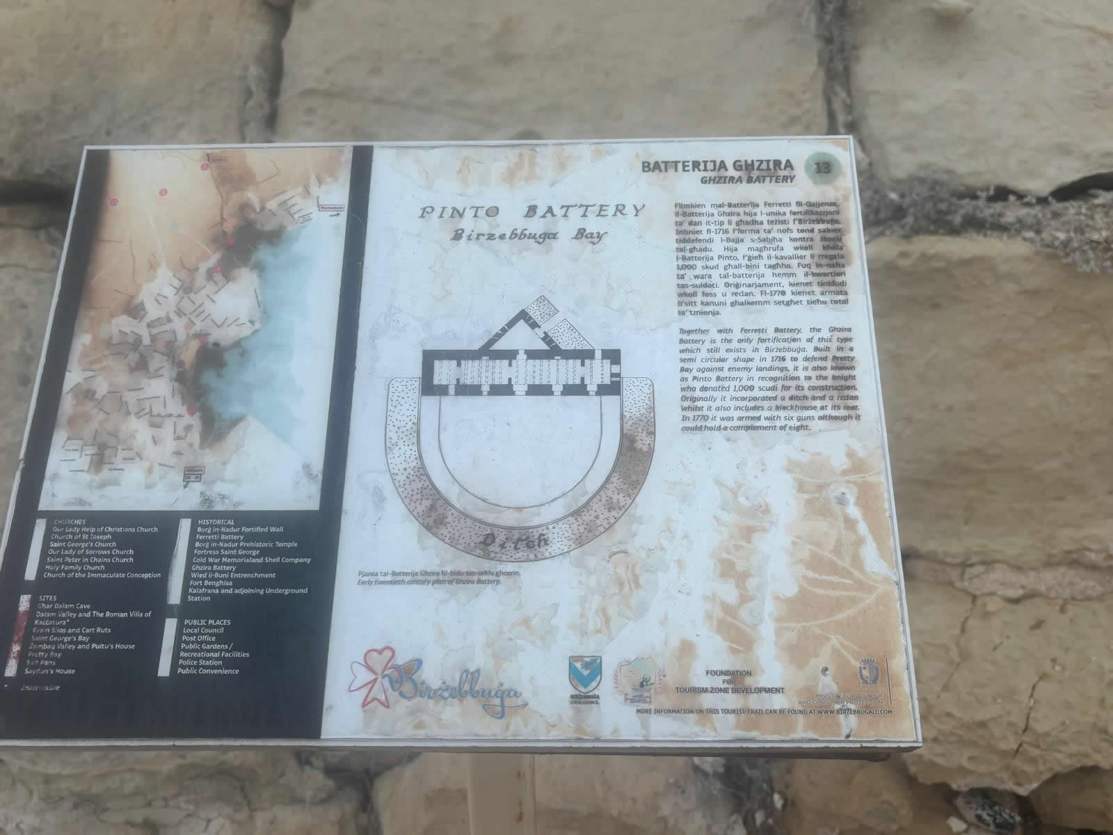 Pinto Battery, Birżebbuġa<
