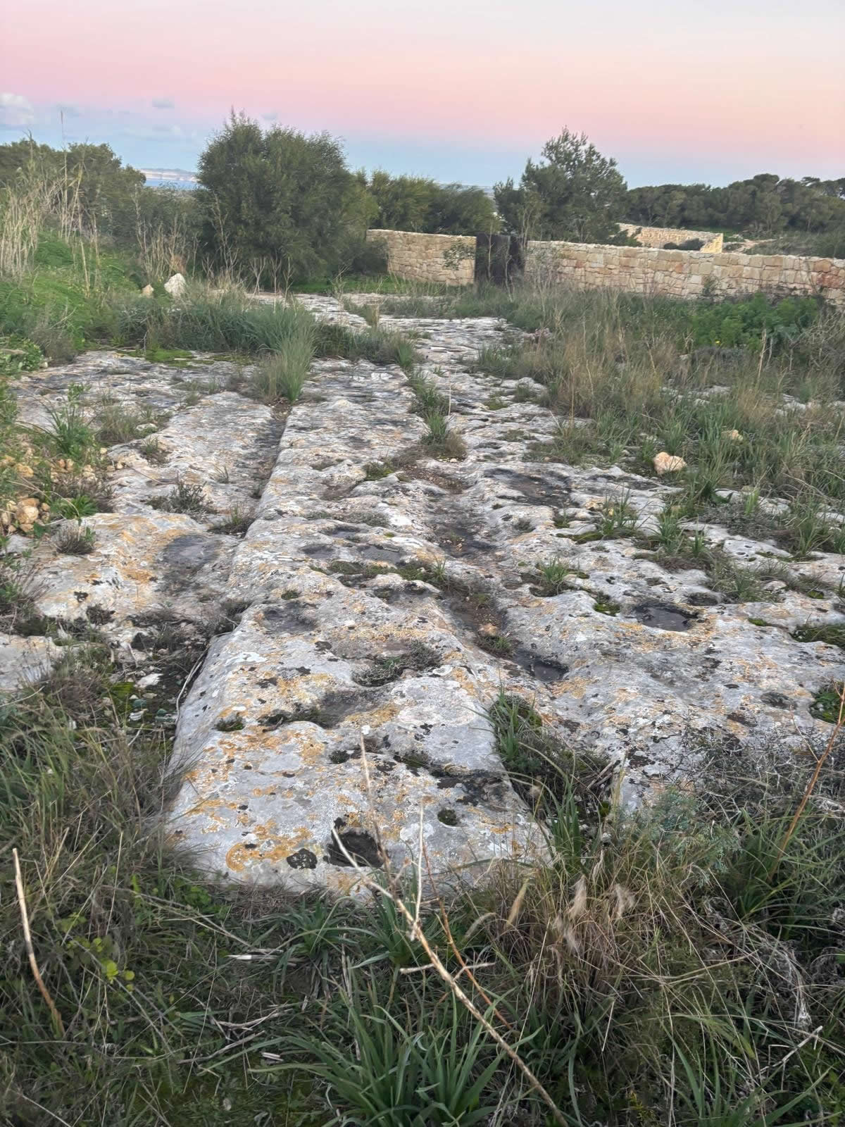 Cart ruts near Our Lady of Hodegetria Chapel (Rabat / Bingemma)