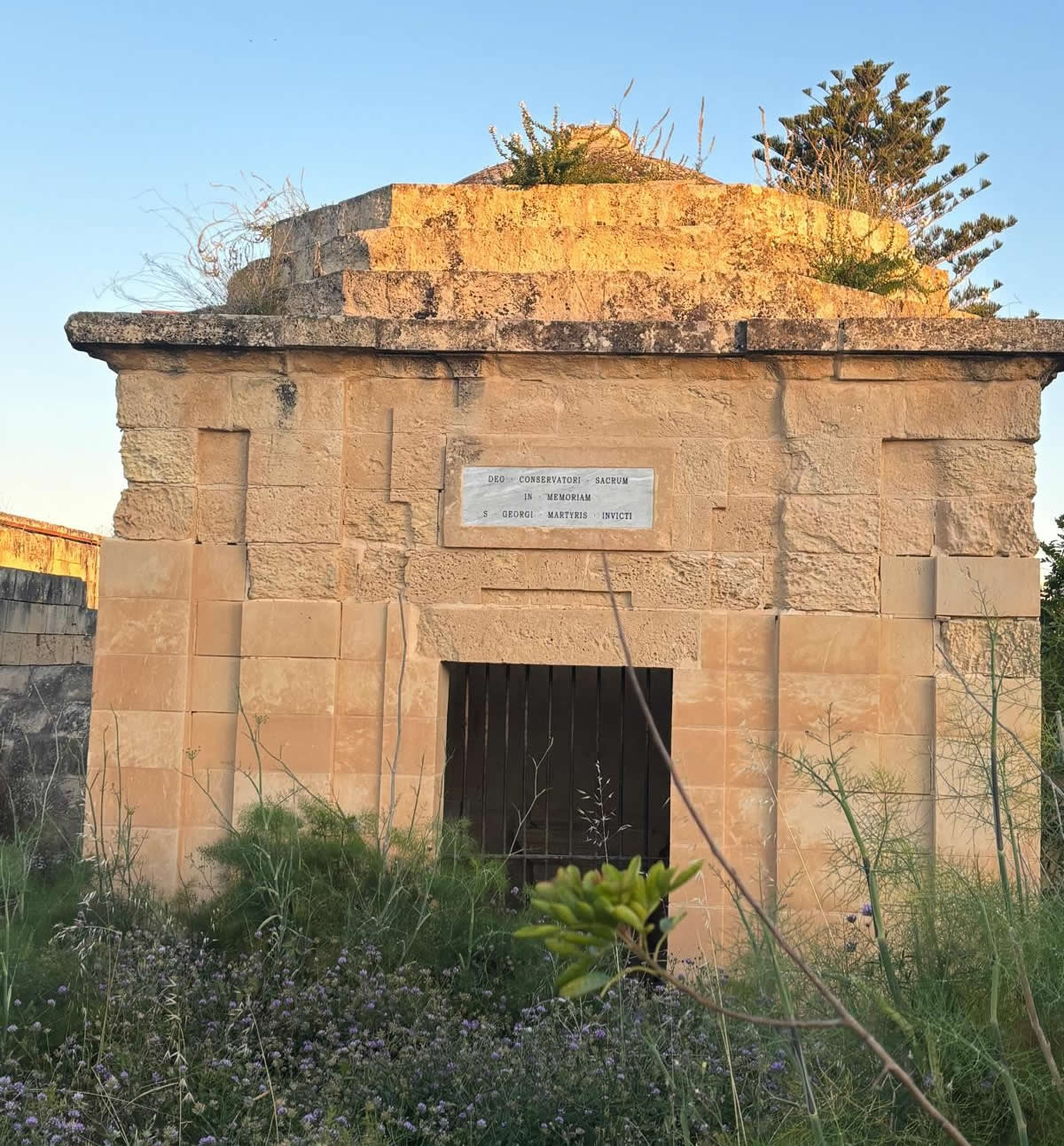 St George's Chapel Manoel Island current condition 2026