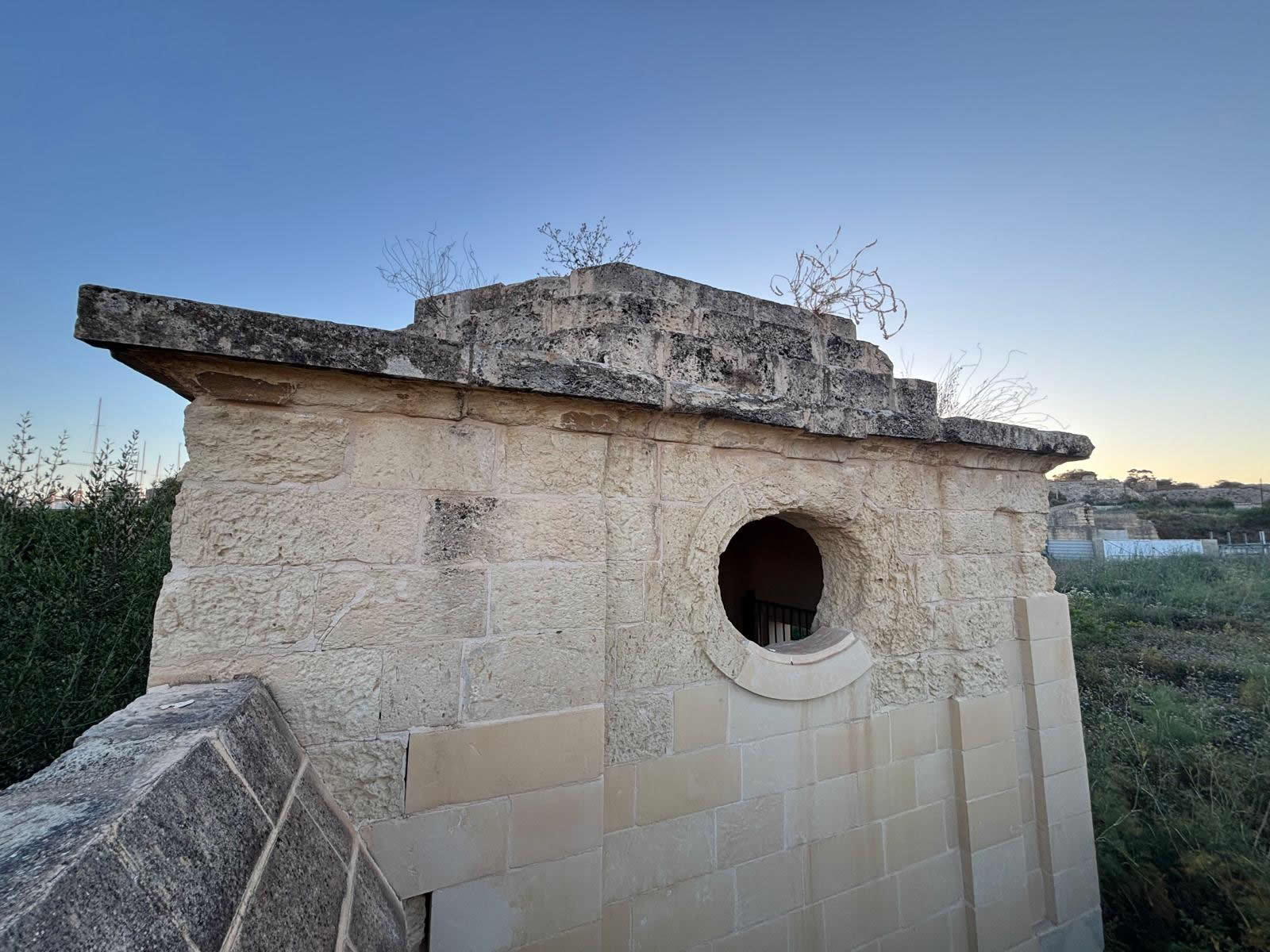 St George's Chapel Manoel Island current condition 2026