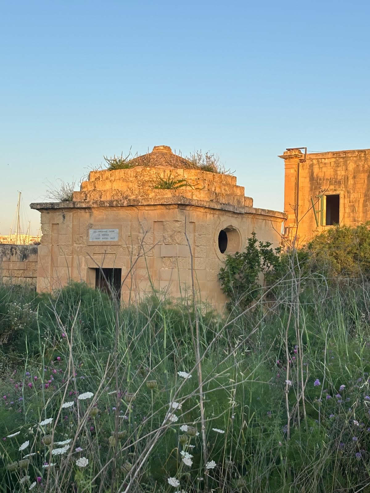 St George's Chapel Manoel Island current condition 2026