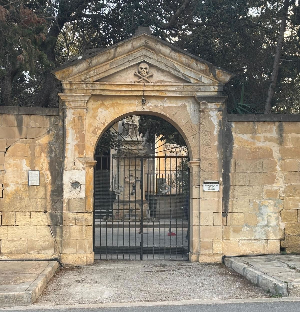 St Lawrence Cemetery Chapel Birgu Malta