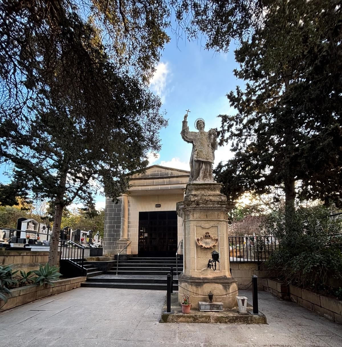 St Lawrence Cemetery Chapel Birgu Malta
