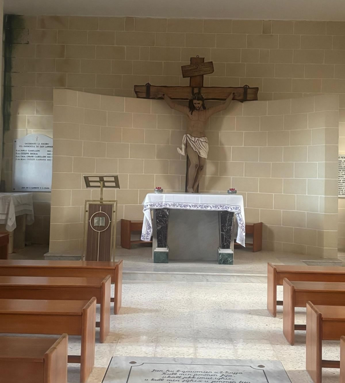 St Lawrence Cemetery Chapel Birgu Malta