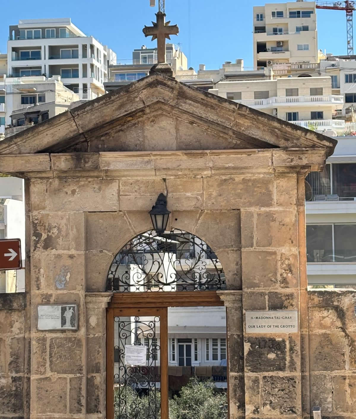 Our Lady of the Grotto Mellieha interior cave chapel