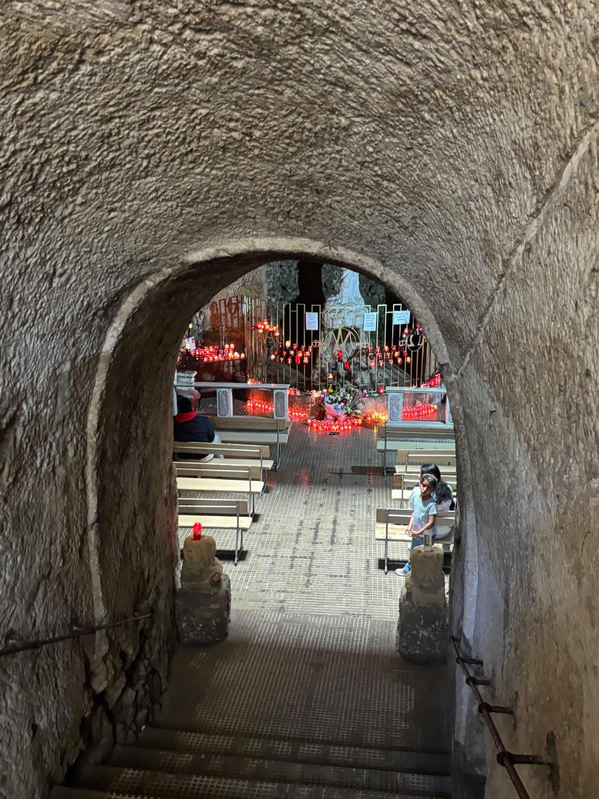 Our Lady of the Grotto Mellieha interior cave chapel