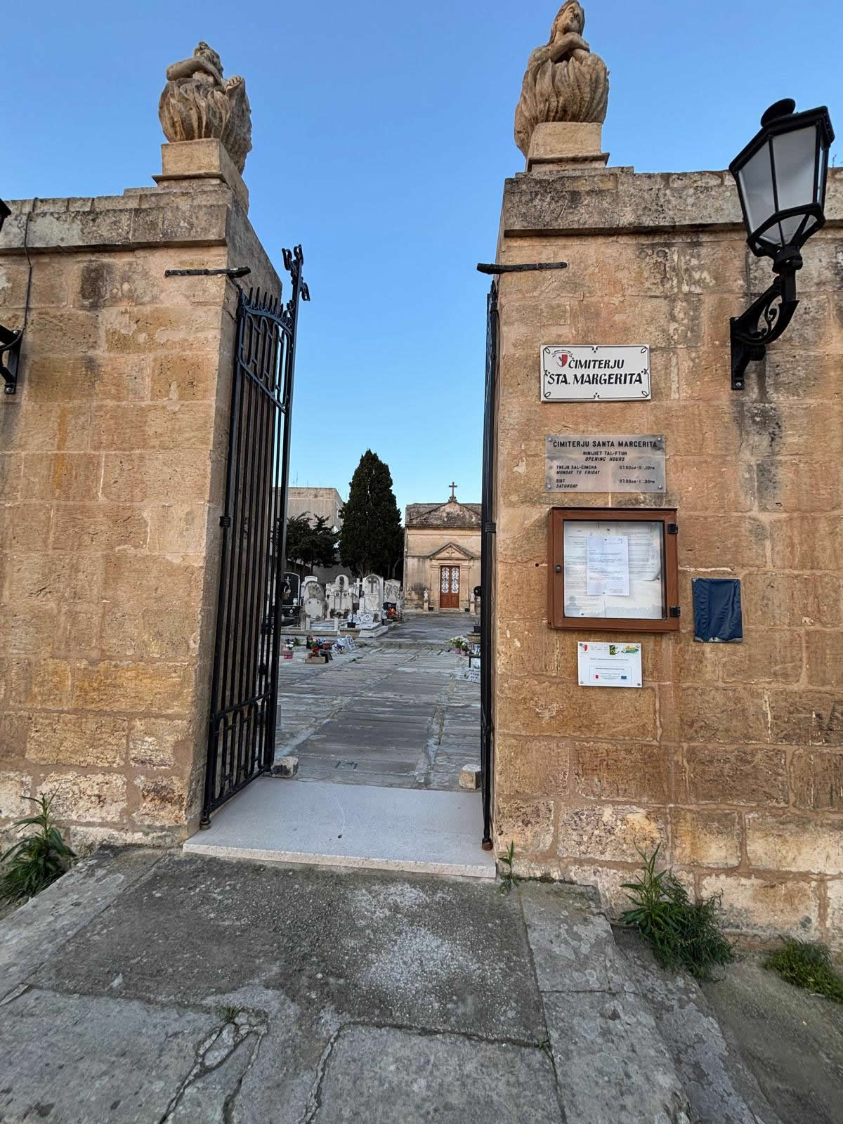 Sta Margerita Cemetery Rabat Malta