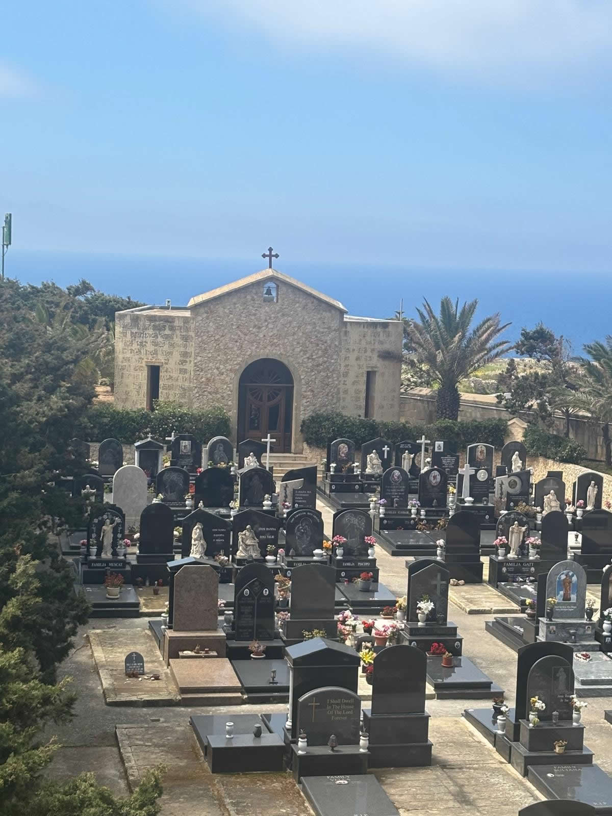 San Lawrenz Cemetery Chapel Gozo