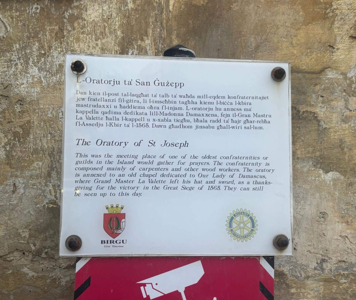 St Joseph Oratory Birgu