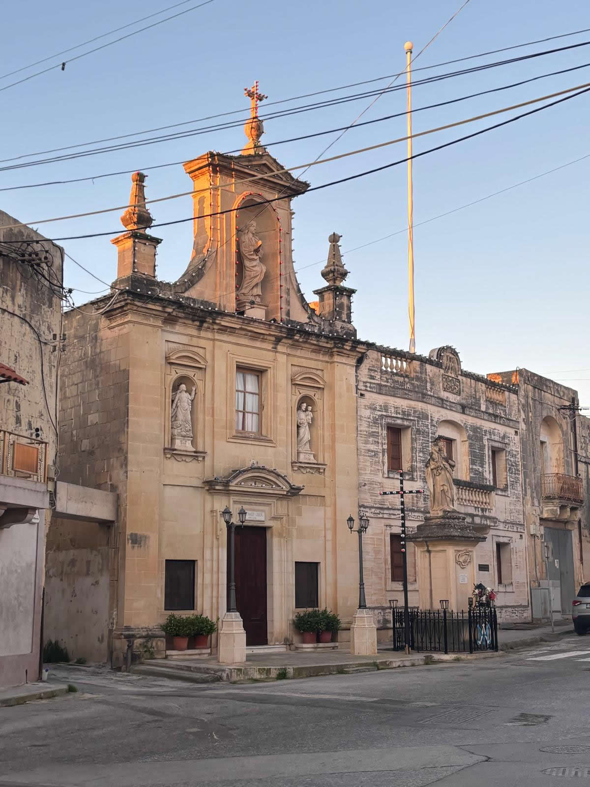 Tal-Grazzja Chapel exterior in Żebbuġ Malta