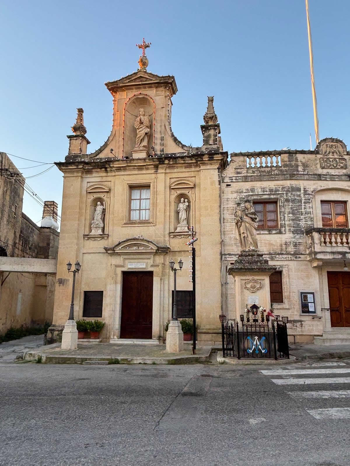 Tal-Grazzja Chapel exterior in Żebbuġ Malta