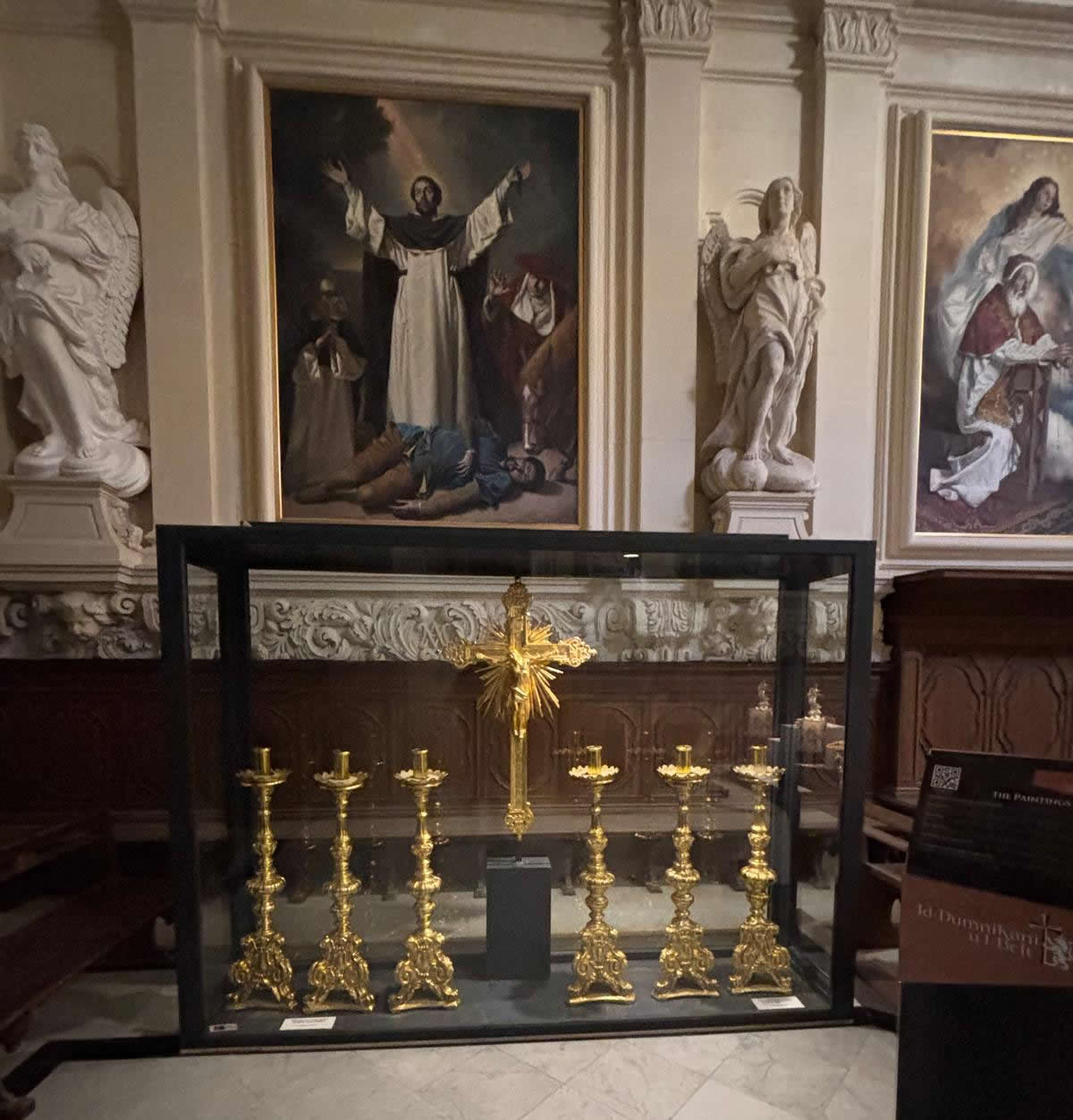 Oratory of the Rosary Valletta interior