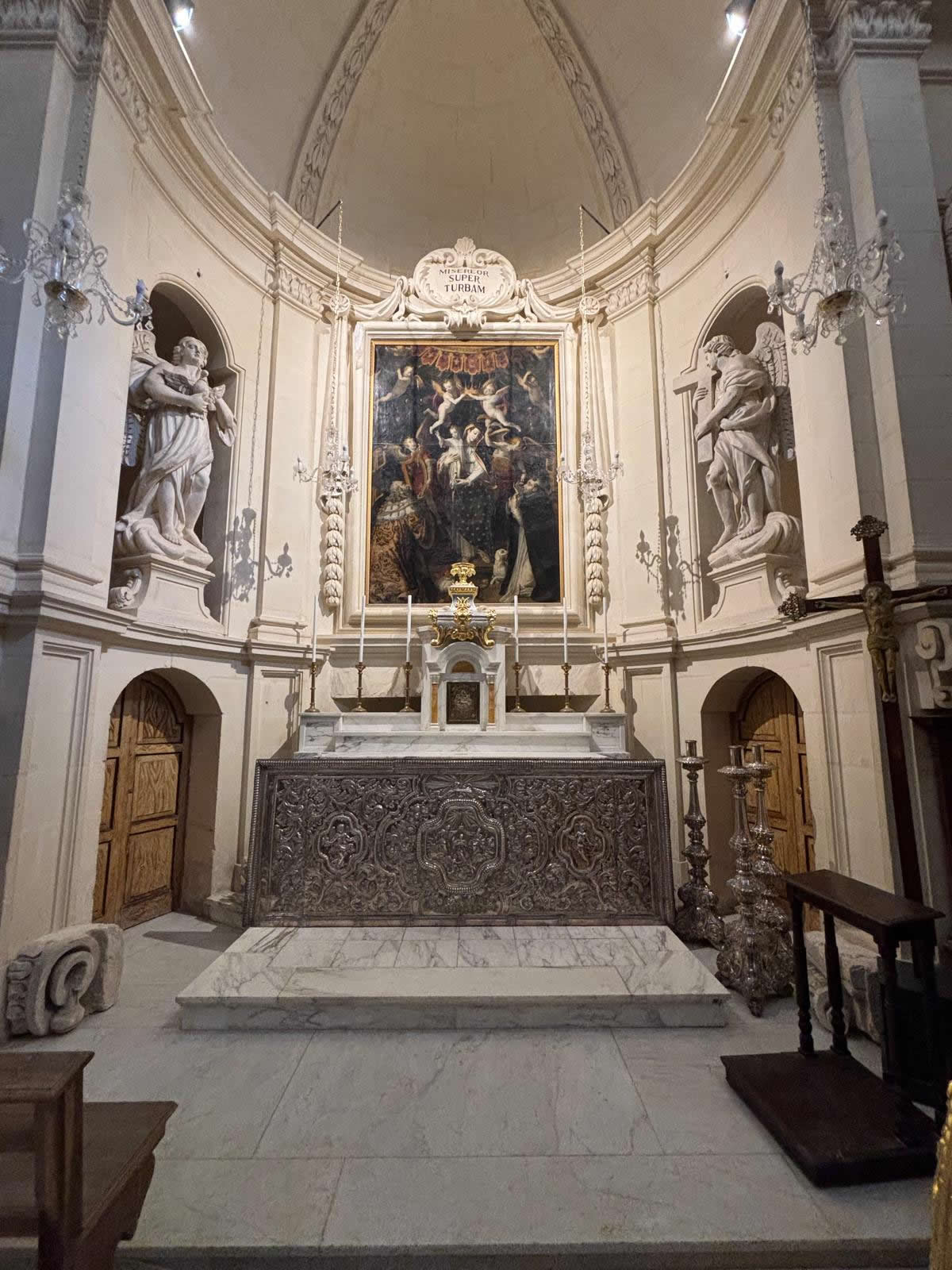 Oratory of the Rosary Valletta interior