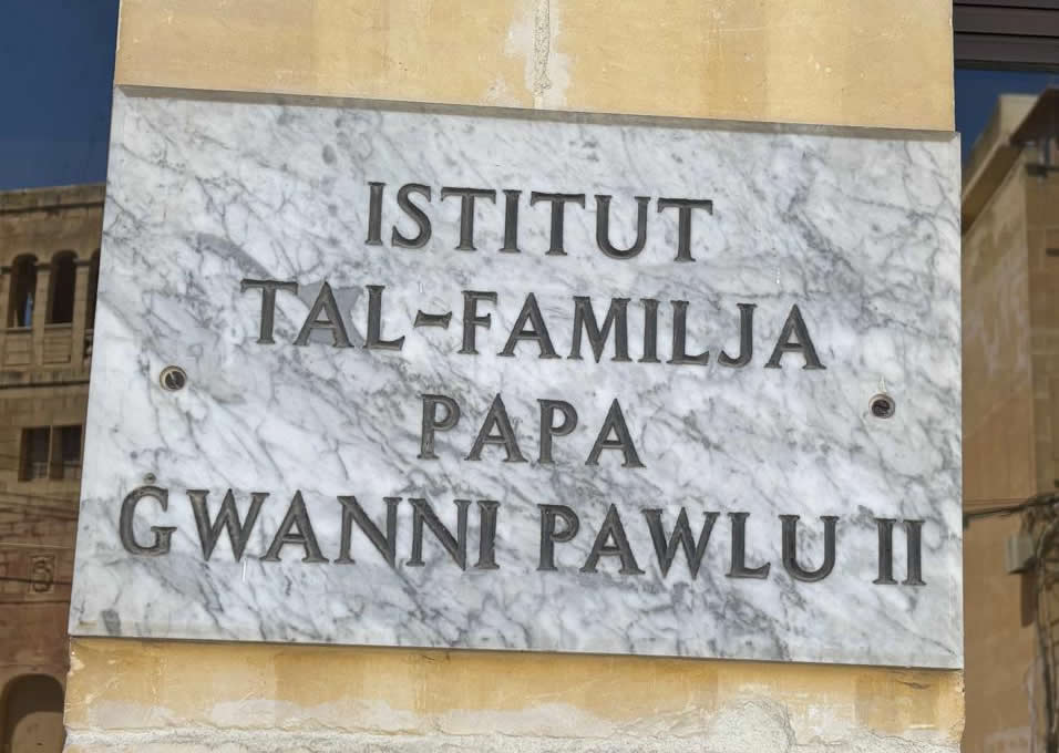 Ta Kana John Paul II Institute Gozo chapel exterior