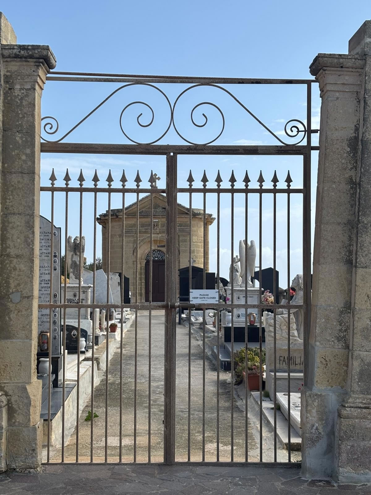 Cemetery Chapel Xaghra Gozo