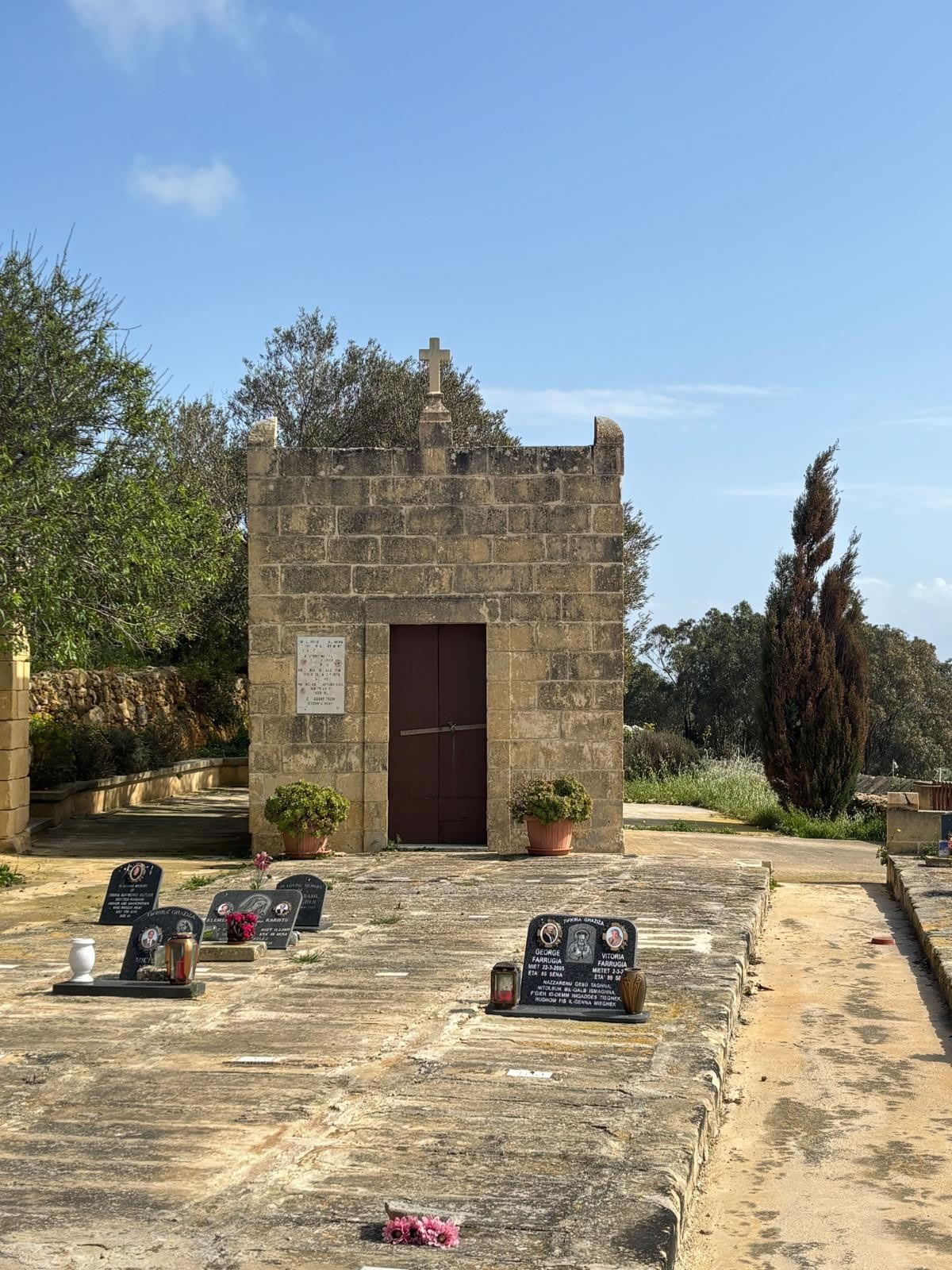 Cemetery Chapel Xaghra Gozo