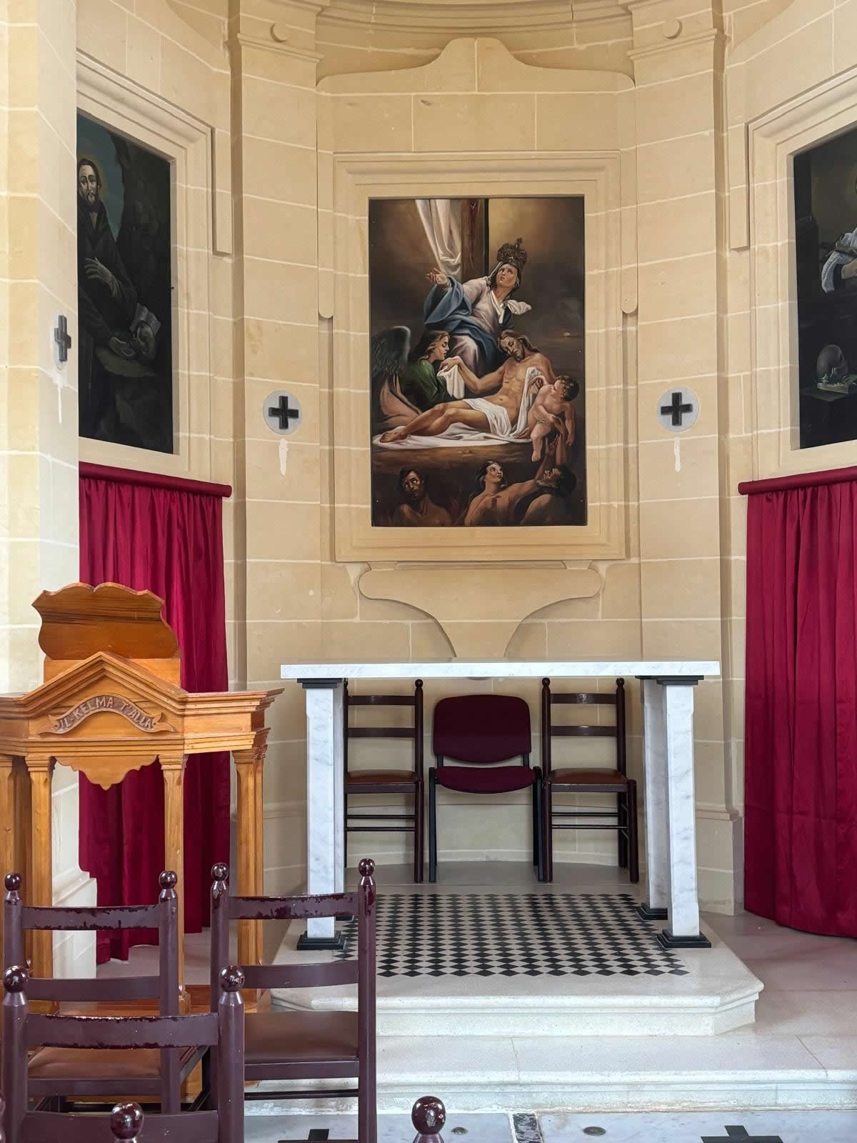 Zebbug Cemetery Gozo Malta