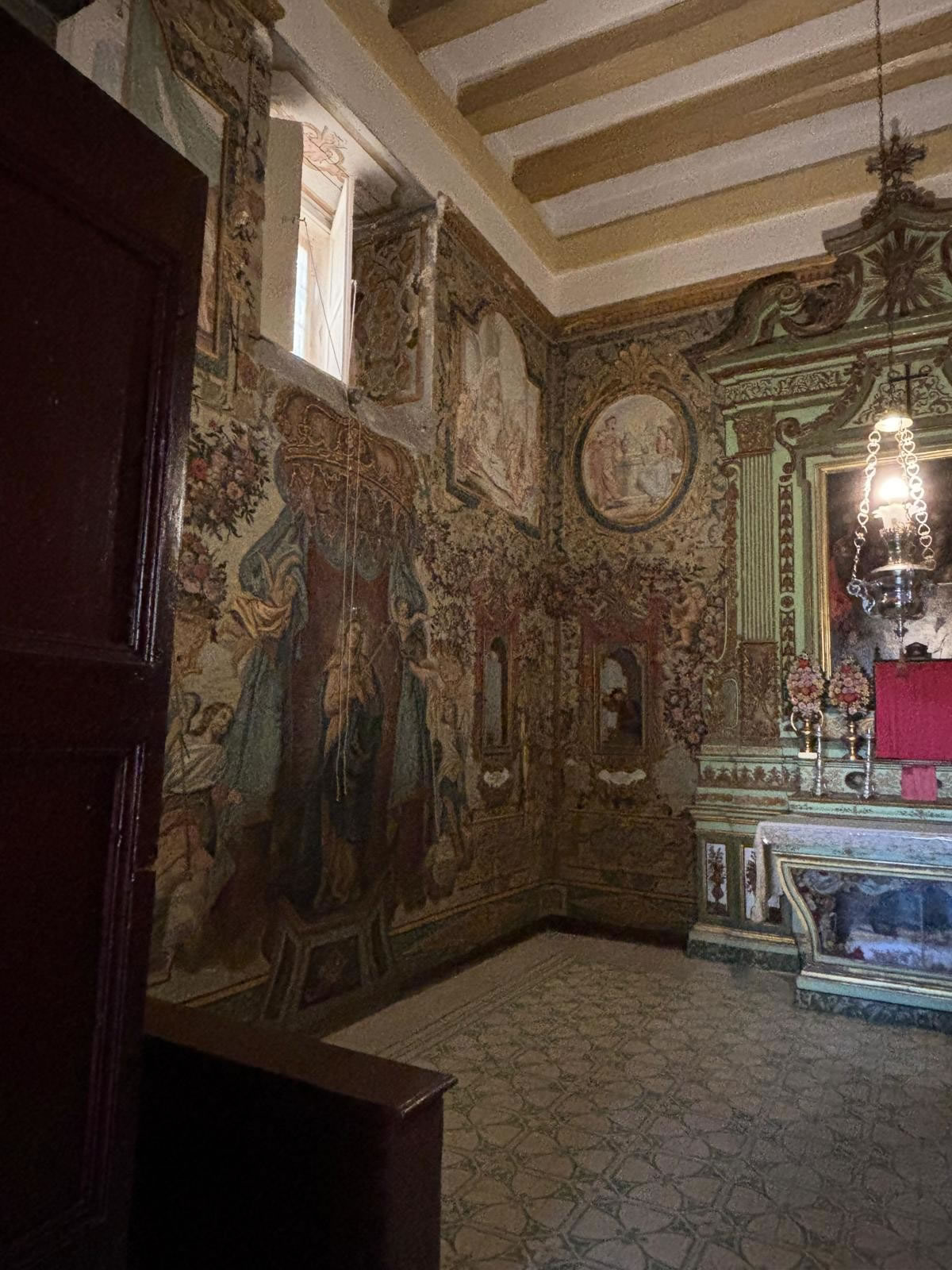 Internal Chapel St Peter Monastery Mdina