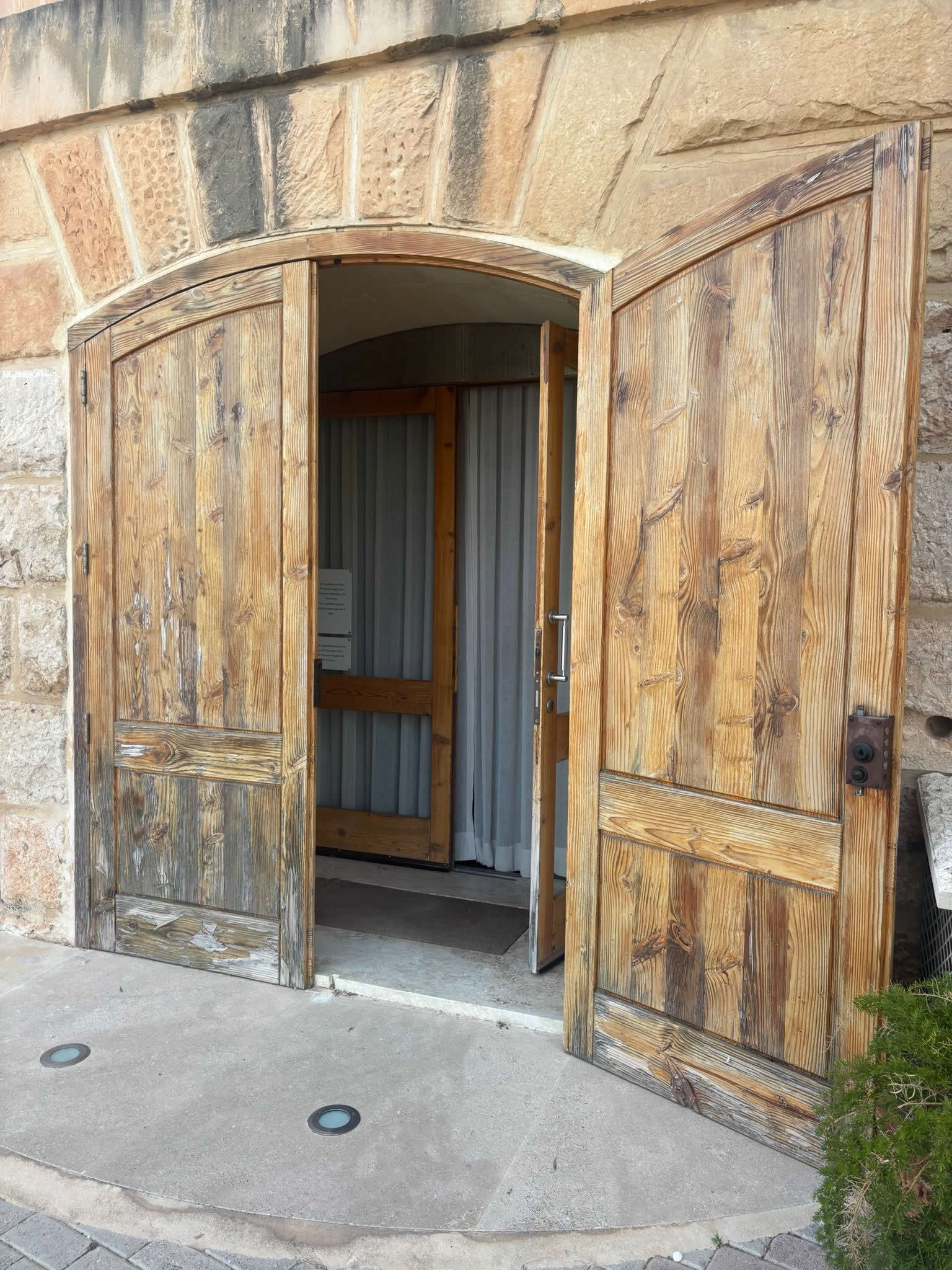 Mġarr Adoration Chapel Malta entrance and Eucharistic prayer chapel