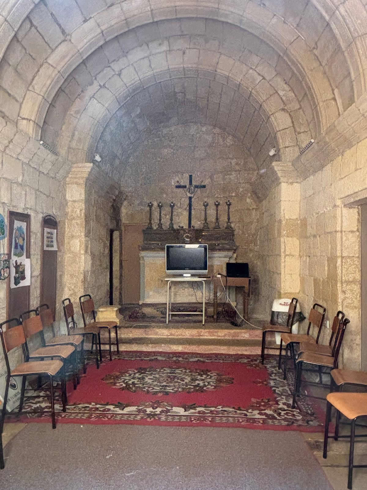 Chapel of St Barbara Citadel Gozo Malta