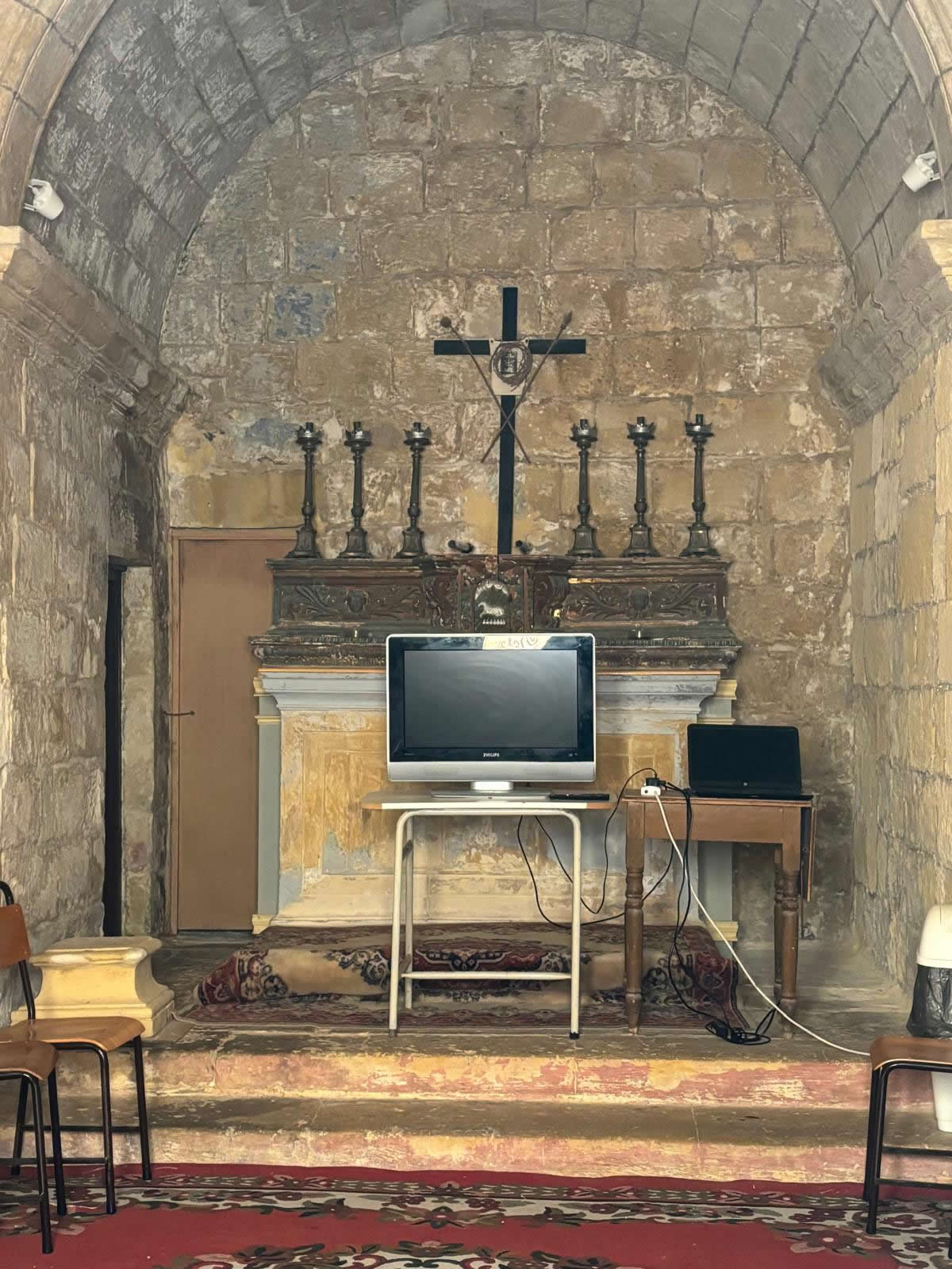 Chapel of St Barbara Citadel Gozo Malta