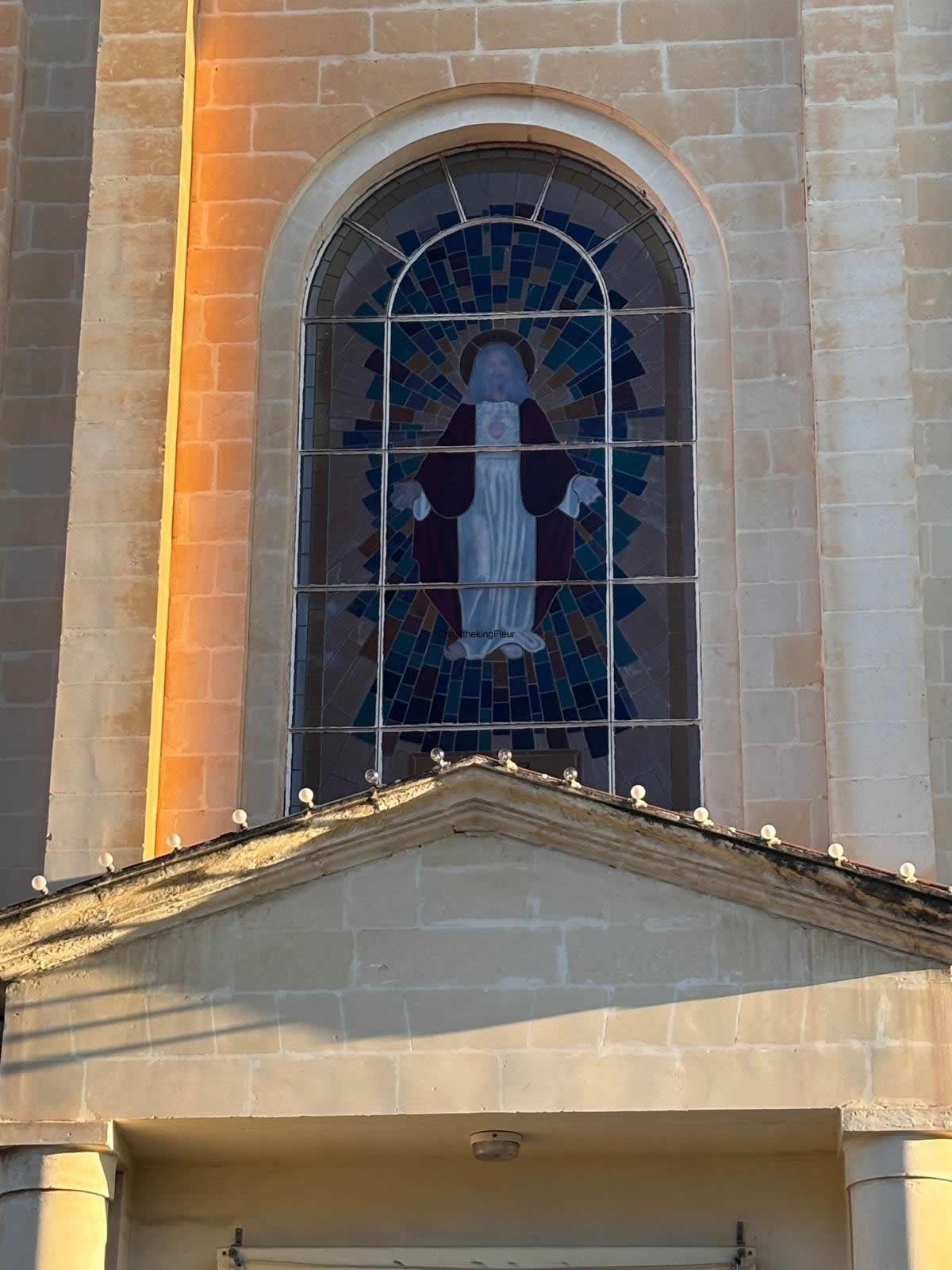 Christ the King Convent, Fleur-de-Lys, Malta – exterior front view