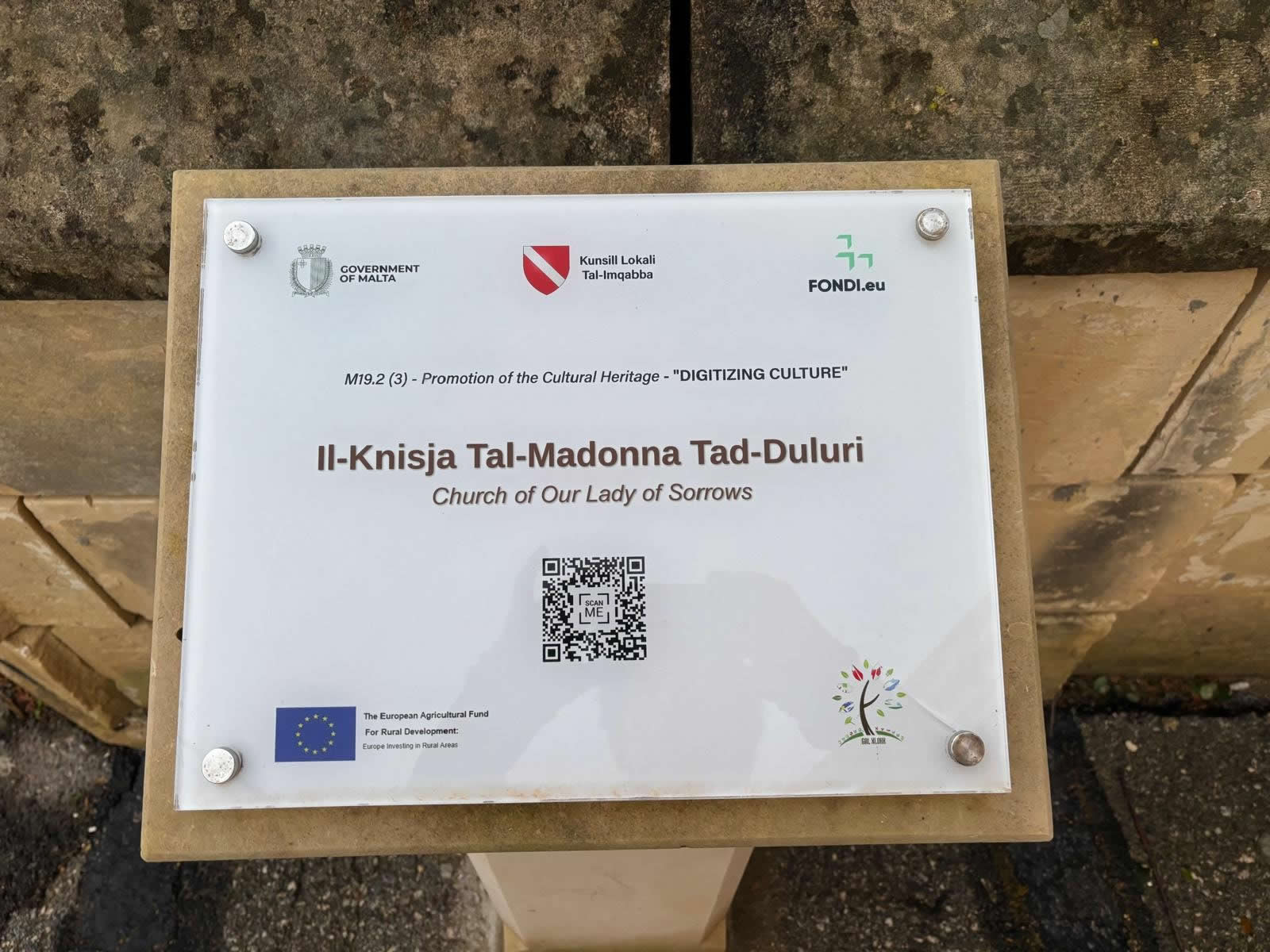 Kappella Madonna tad-Duluri (Our Lady of Sorrows Chapel) in L-Imqabba, Malta