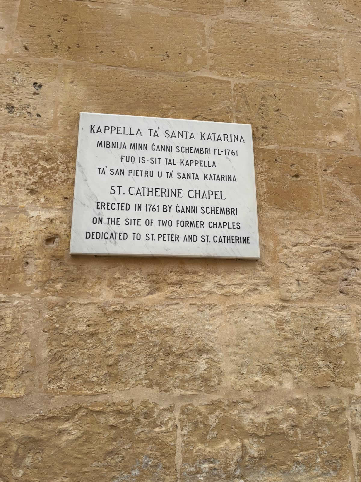 Kappella ta’ Santa Katerina (St Catherine’s Chapel) in L-Imqabba, Malta