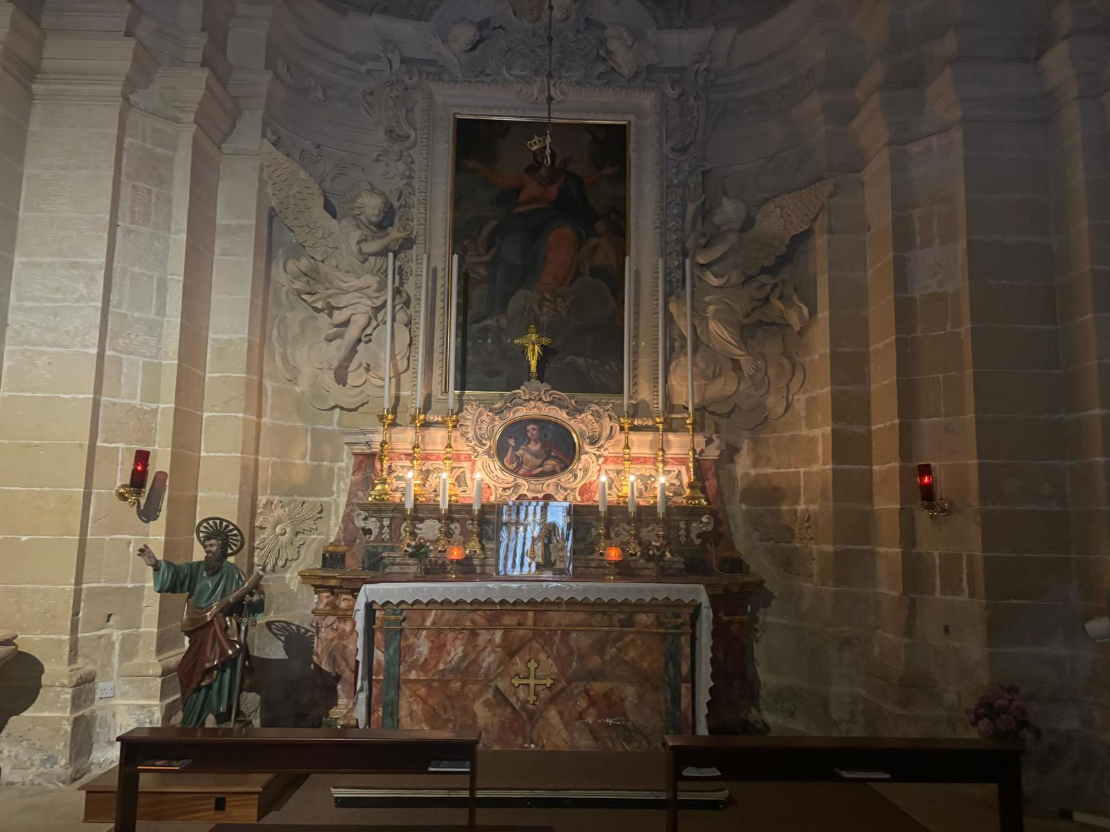 Safi • Triq Santa Marija • Baroque village chapel