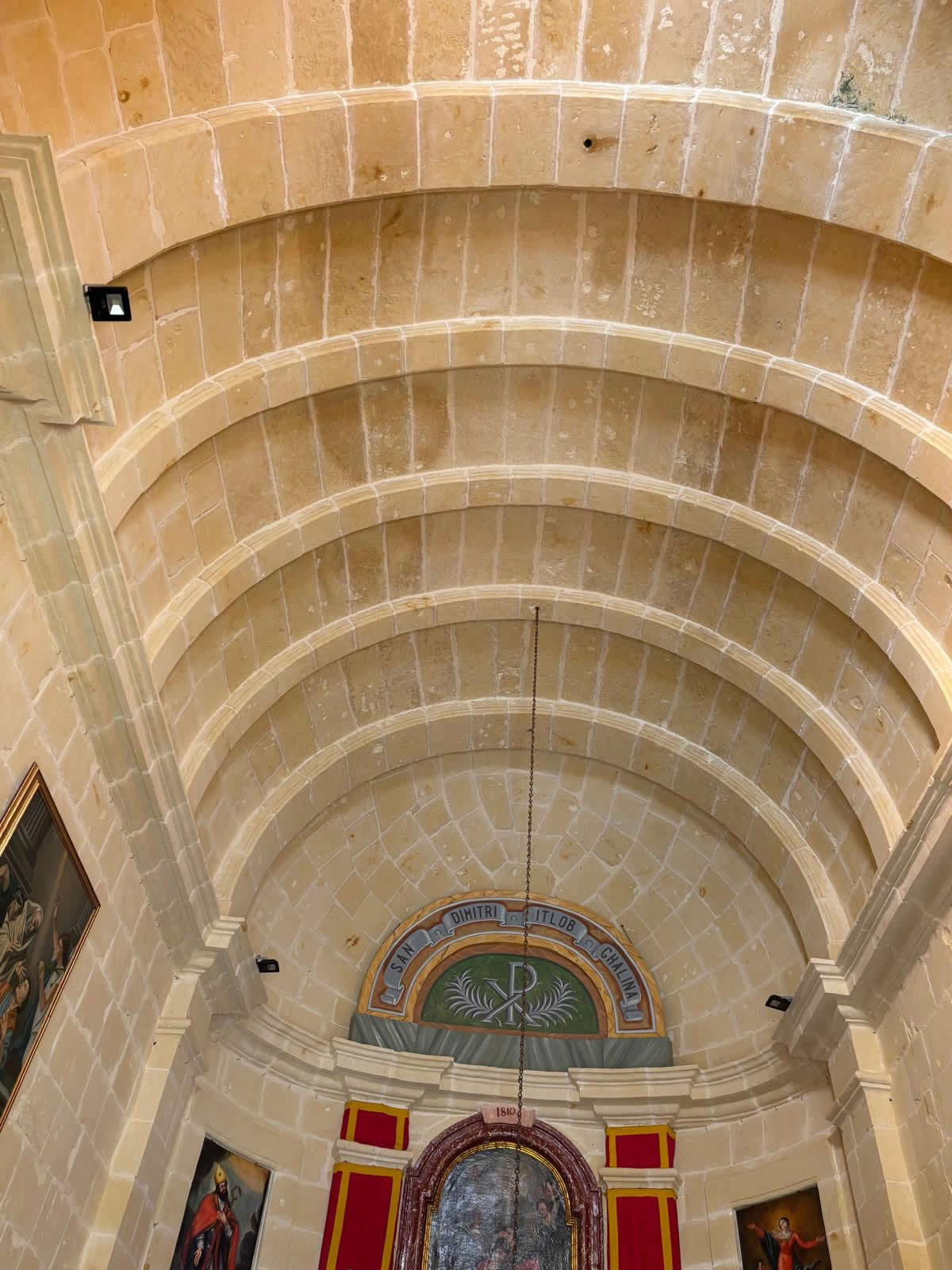 The Chapel of St. Dimitri (San Dimitri) near Għarb, Gozo