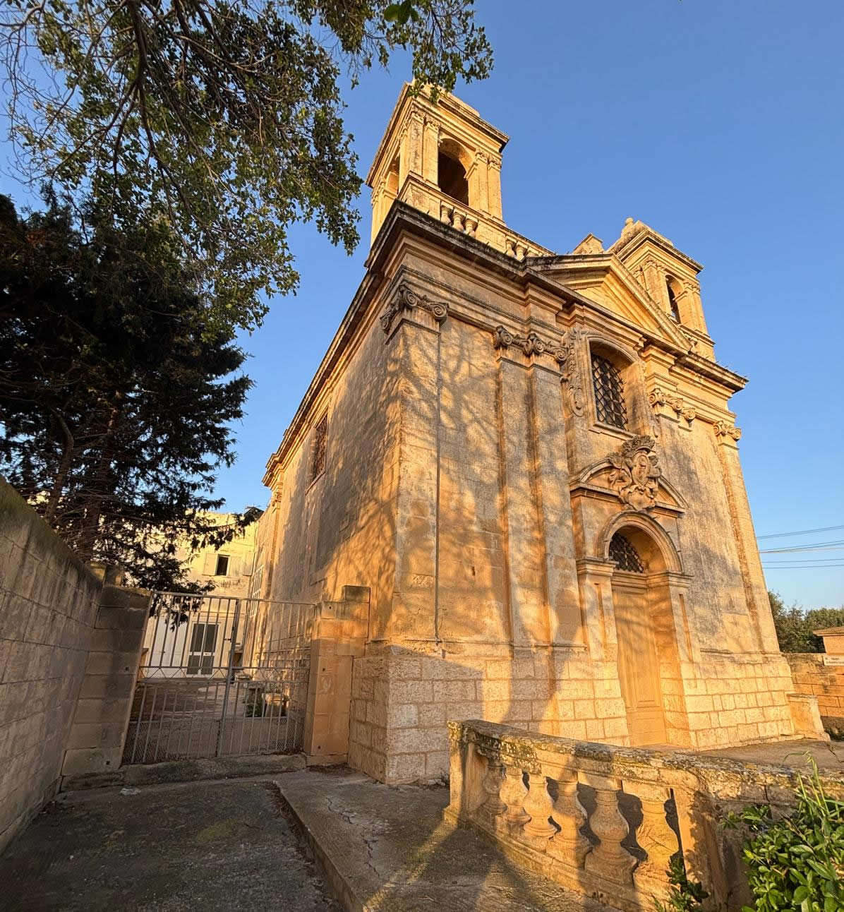 Church of Our Lady of Tas-Silġ overlooking Marsaxlokk Bay