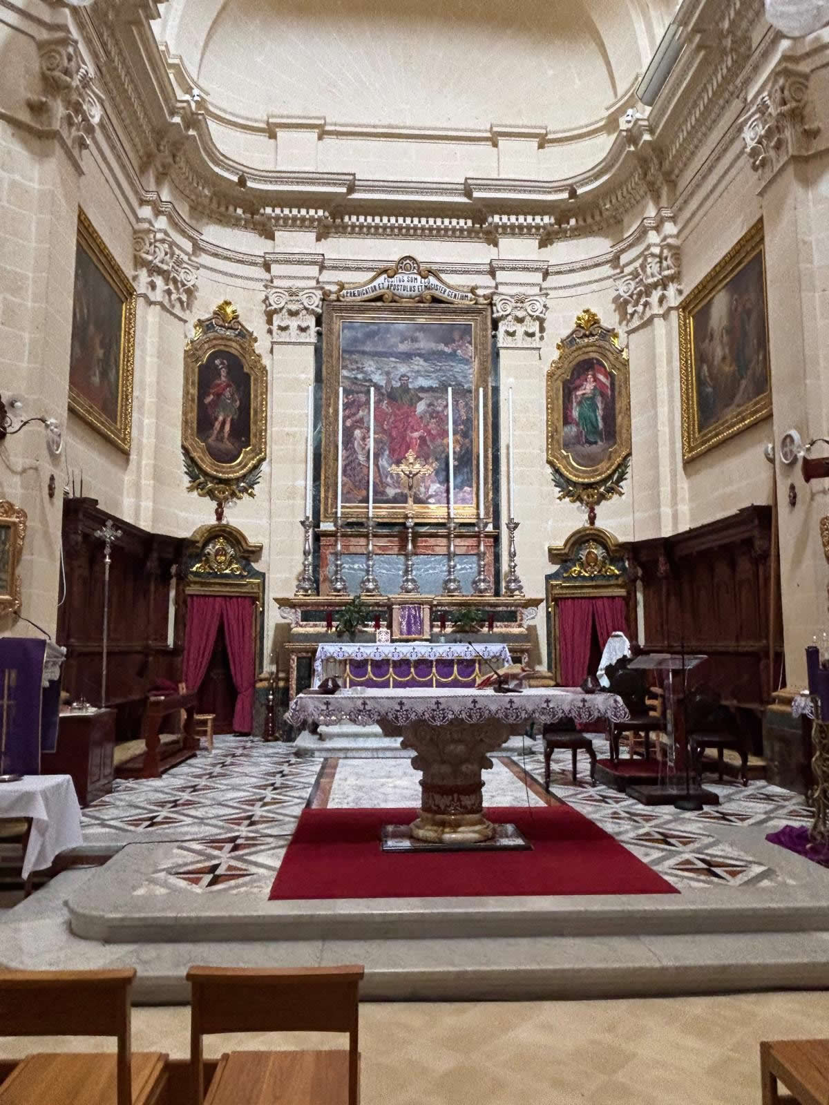 Knisja Parrokkjali ta' Munxar St Paul Shipwreck Parish Church, Gozo