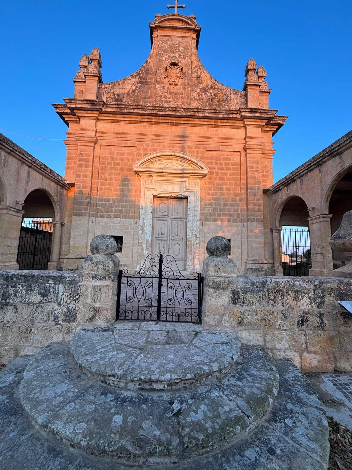 Madonna tal Hlas Chapel exterior Qormi Malta