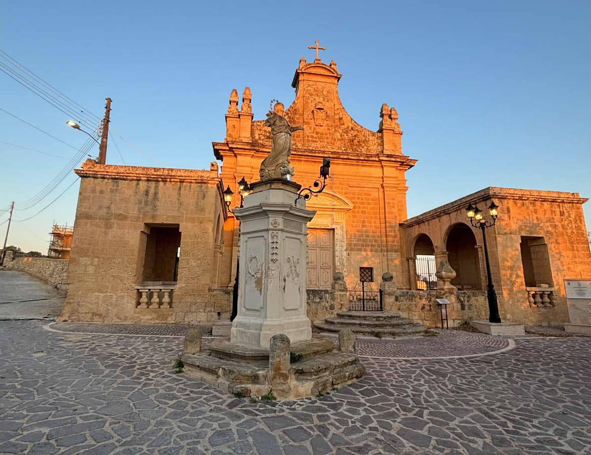 Madonna tal Hlas Chapel exterior Qormi Malta