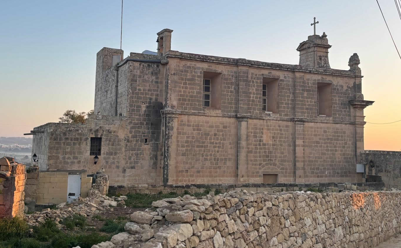 Madonna tal Hlas Chapel exterior Qormi Malta