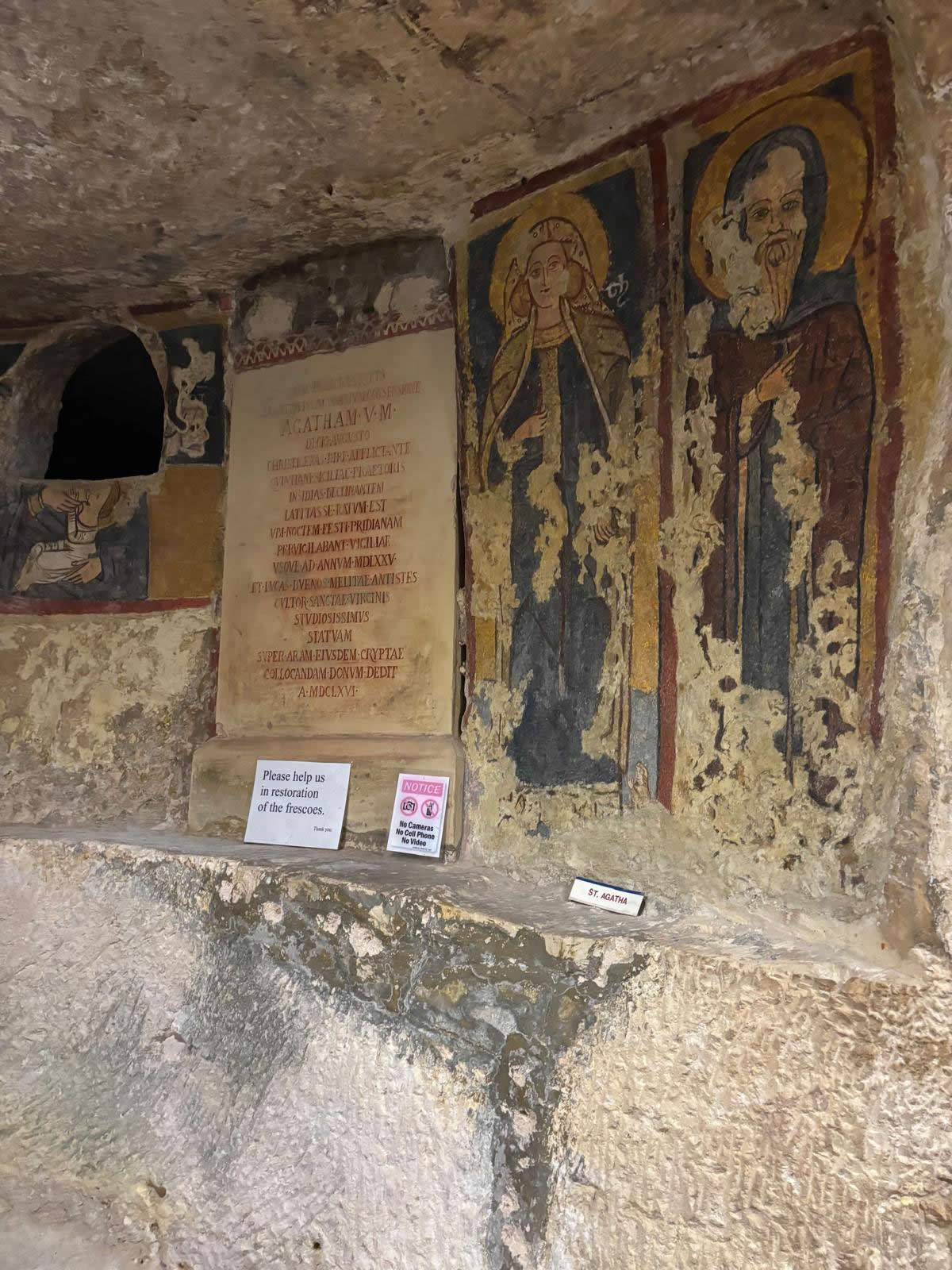 St Agatha Crypt Rabat Malta