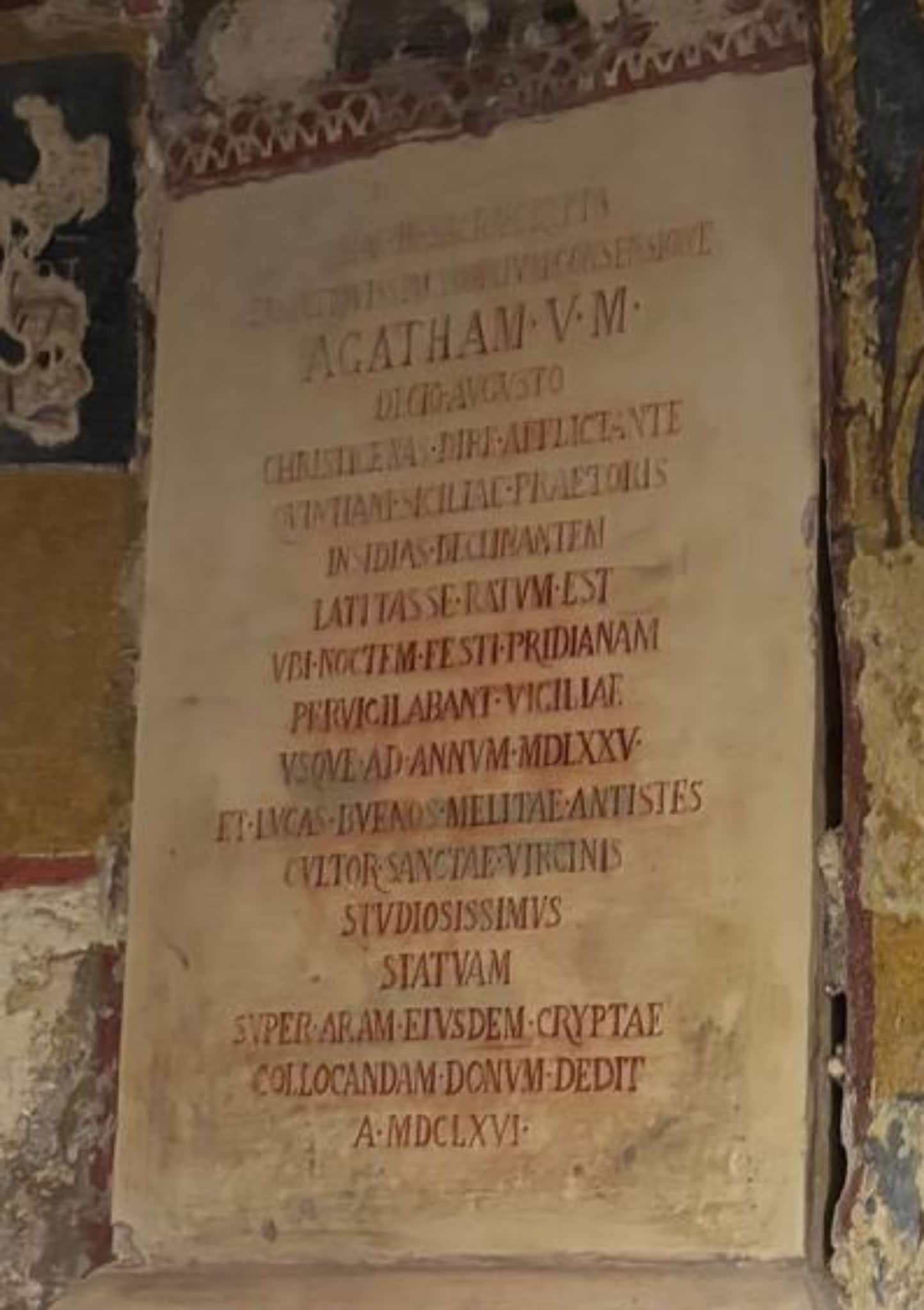 St Agatha Crypt Rabat Malta