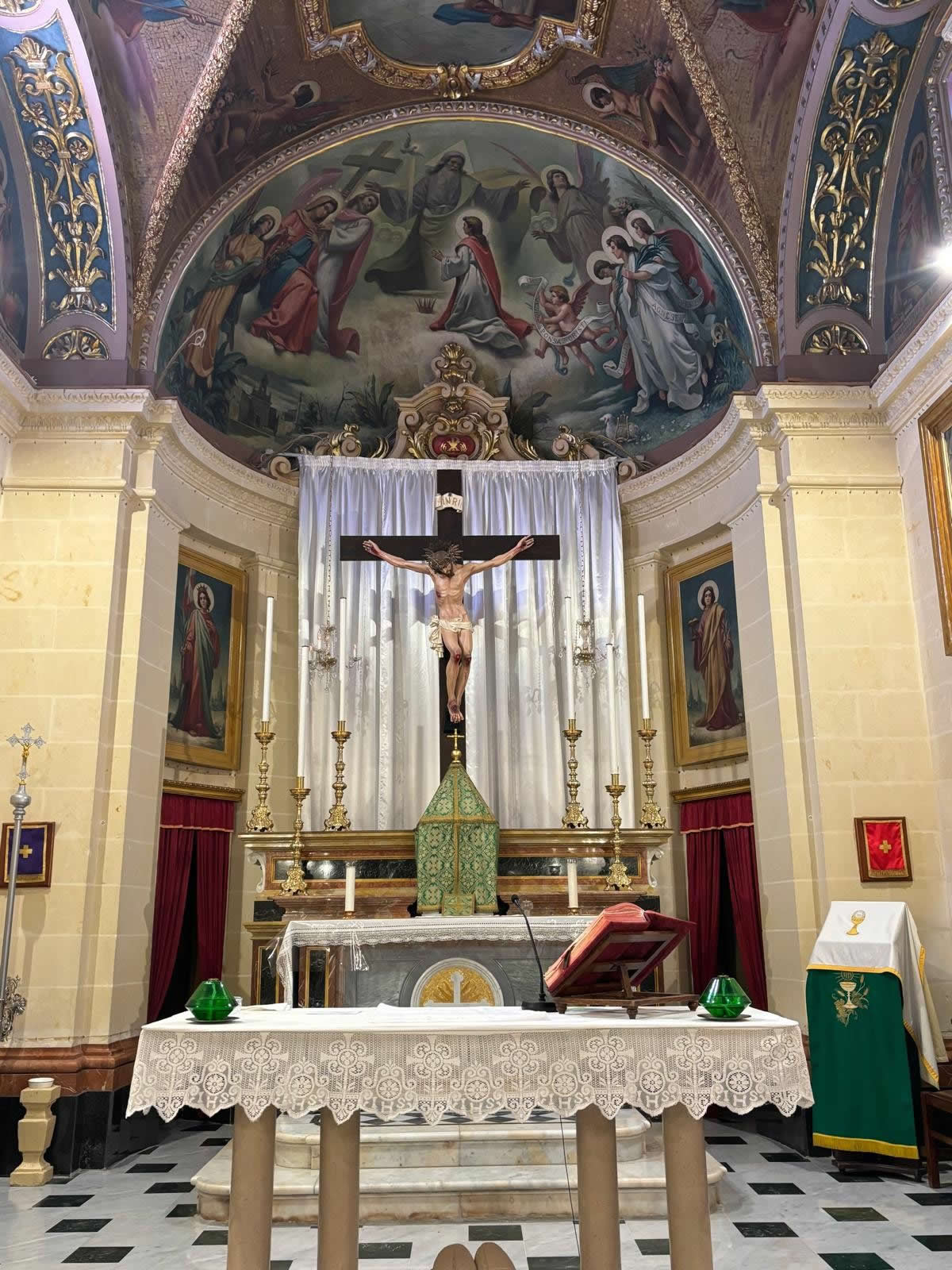 St Lucy Church (Knisja ta’ Santa Luċija) in Kerċem, Gozo