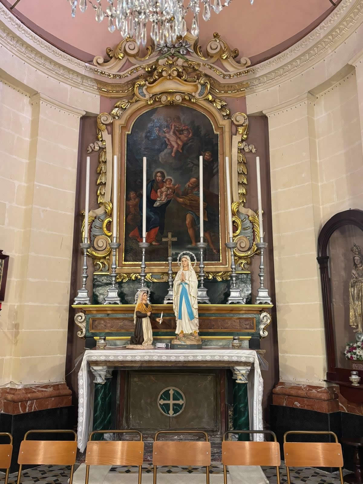 St Lucy Church (Knisja ta’ Santa Luċija) in Kerċem, Gozo