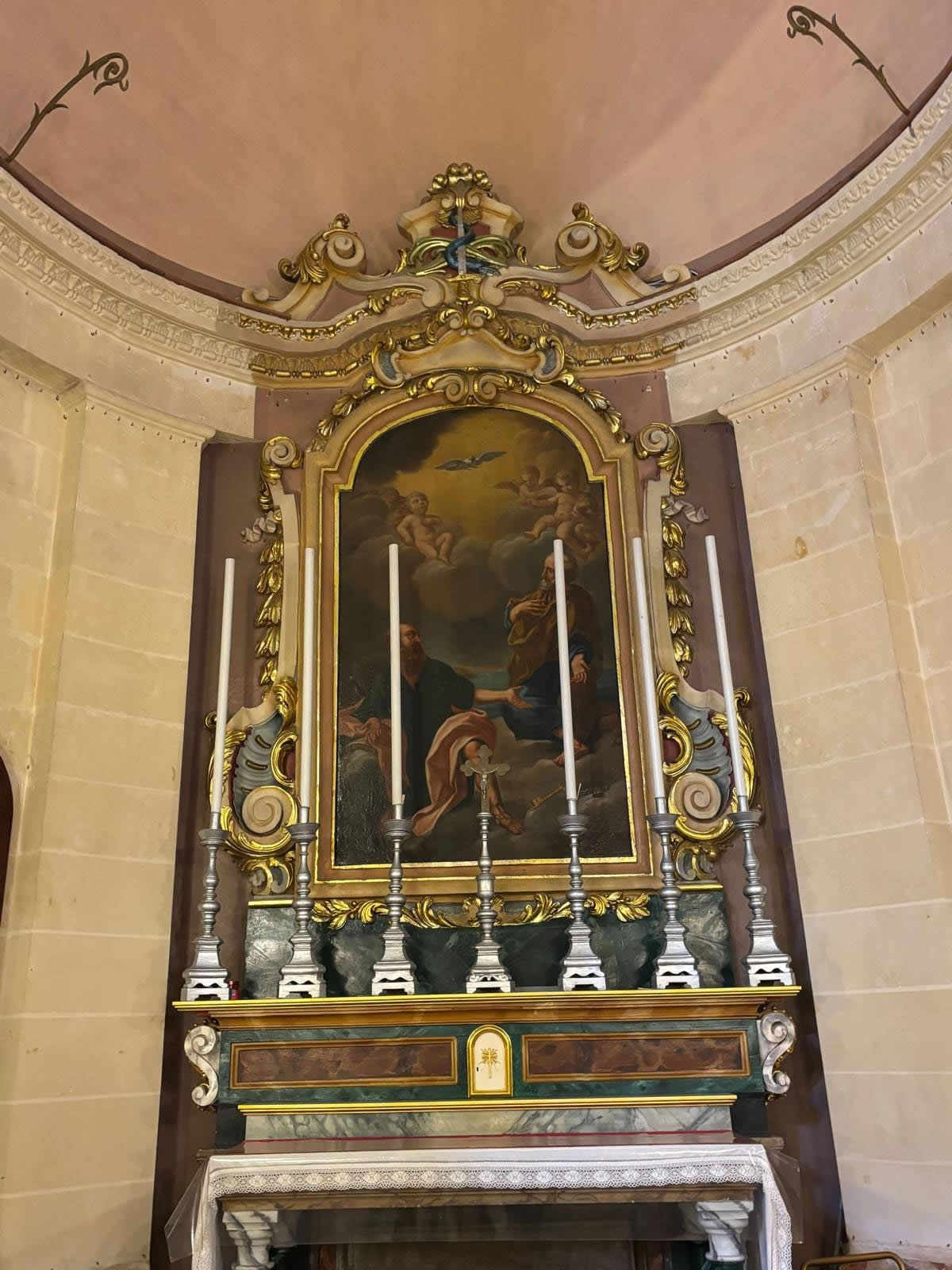 St Lucy Church (Knisja ta’ Santa Luċija) in Kerċem, Gozo