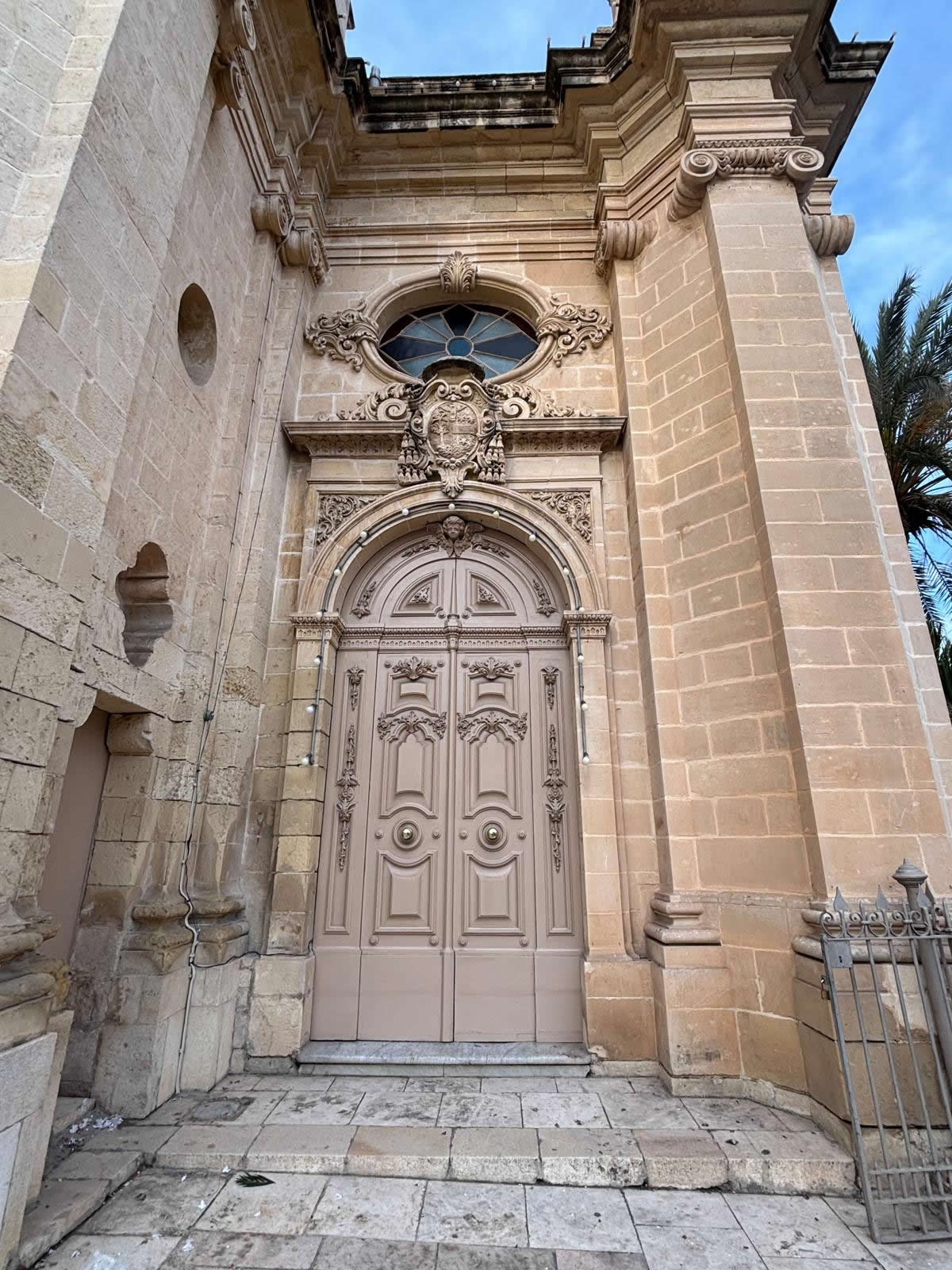 Sanctuary of Our Lady of Graces Zabbar facade