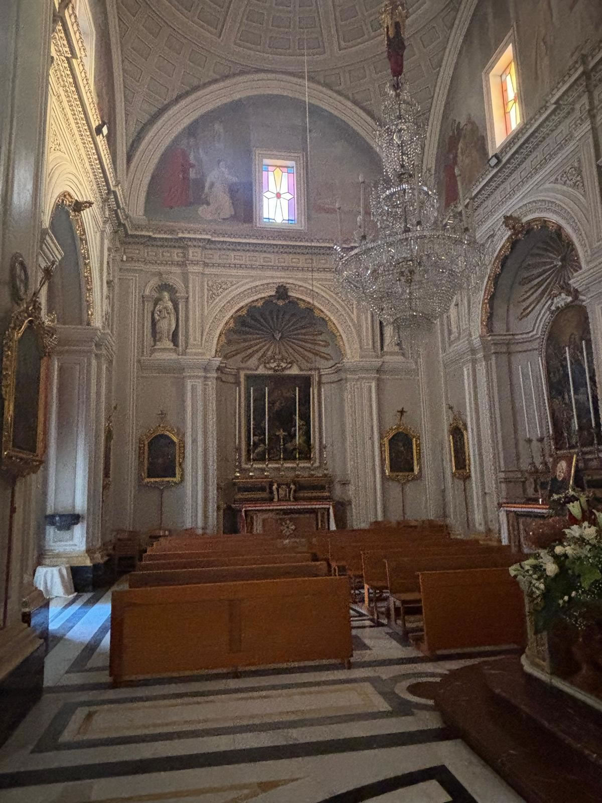 Parish Church of St Mary Attard Malta facade