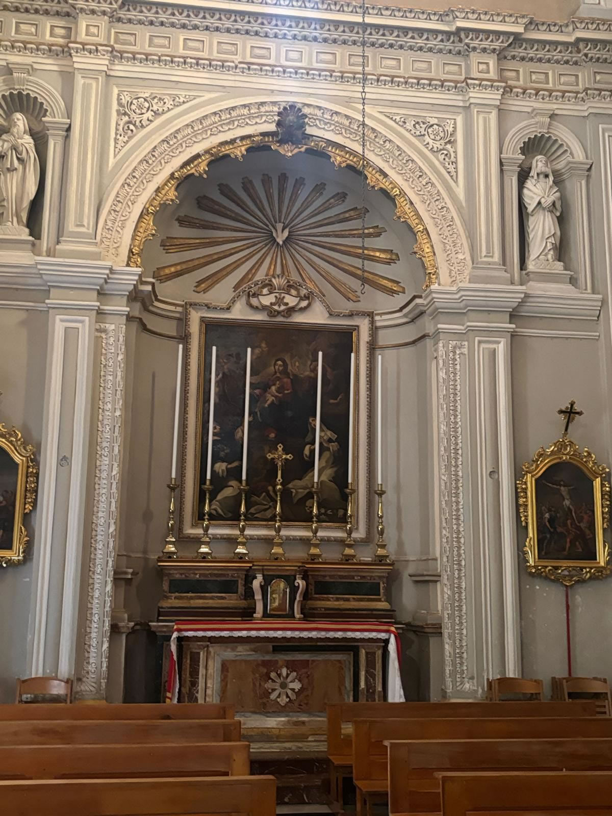 Parish Church of St Mary Attard Malta facade