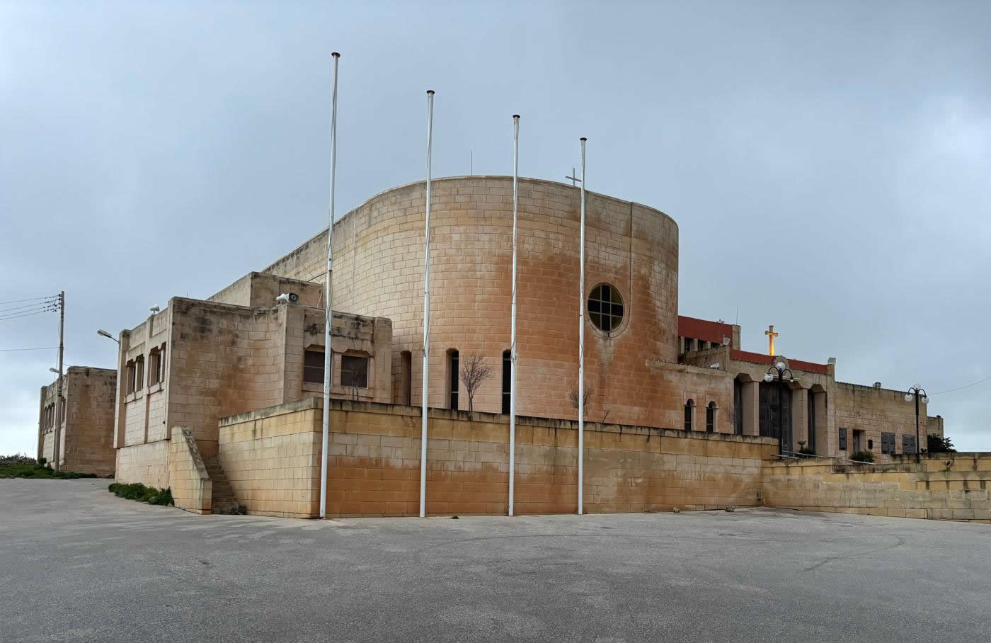 Knisja tal-Baħrija (St Martin of Tours Church) in Baħrija, Malta