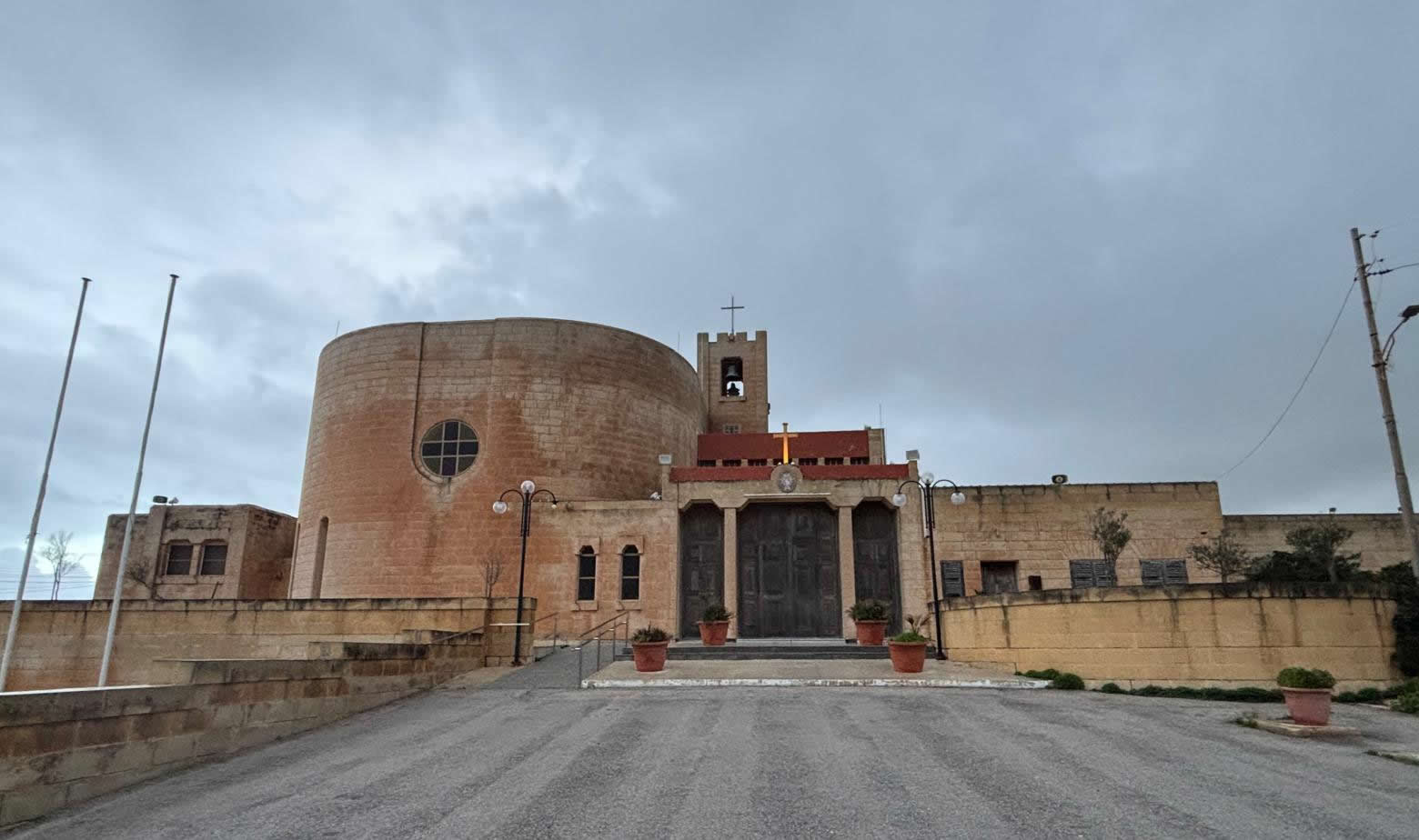 Knisja tal-Baħrija (St Martin of Tours Church) in Baħrija, Malta