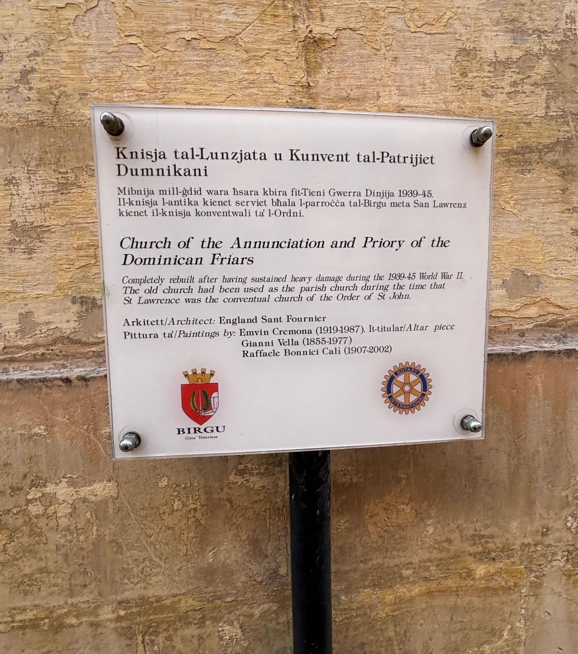 Knisja tal-Lunzjata Birgu 