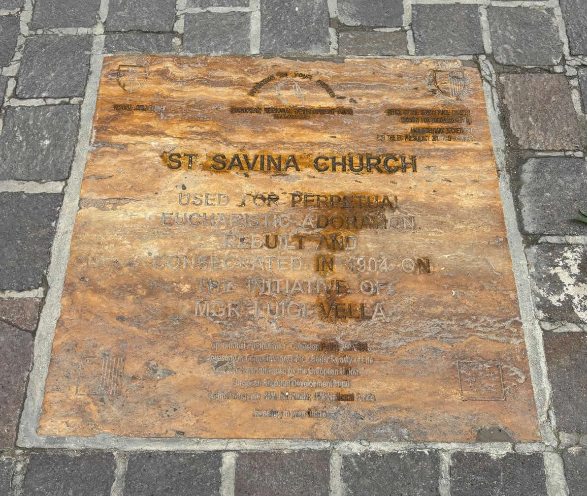 Santa Savina Church Victoria Gozo Malta