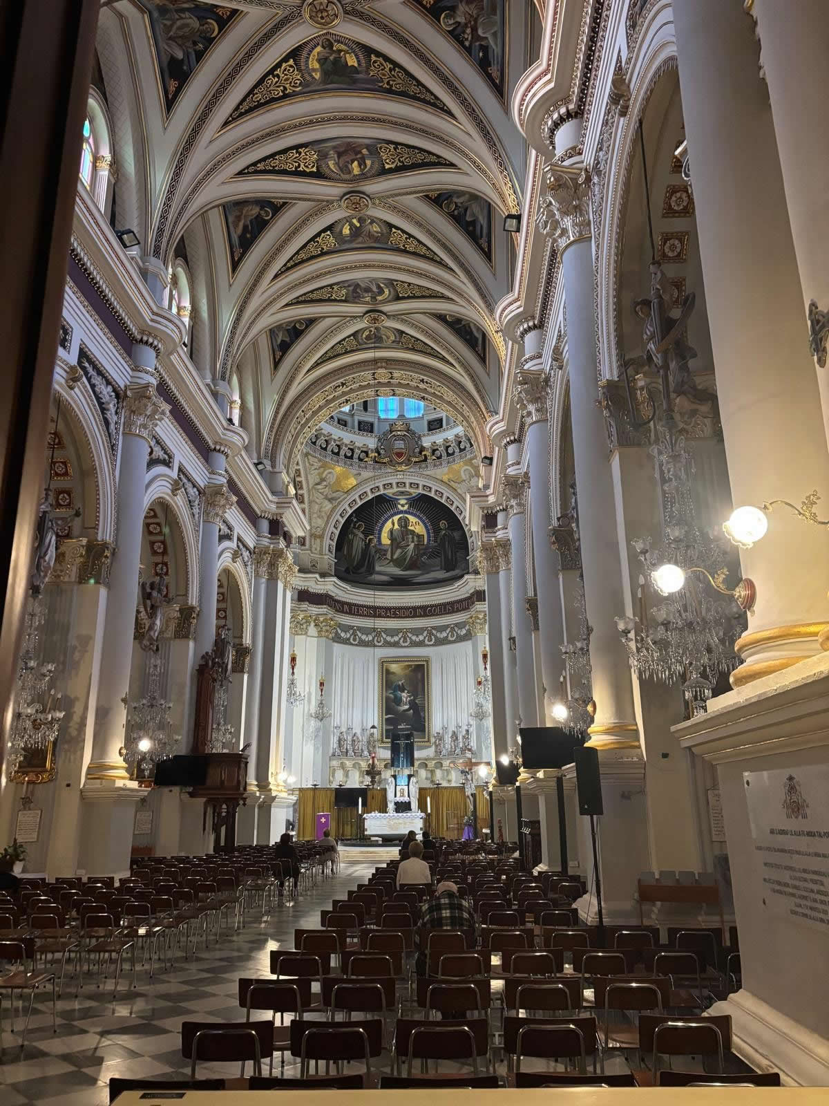 St Gaetan Parish Church Hamrun Malta facade