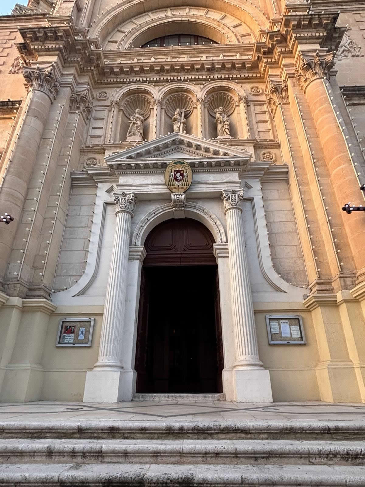 St Gaetan Parish Church Hamrun Malta facade